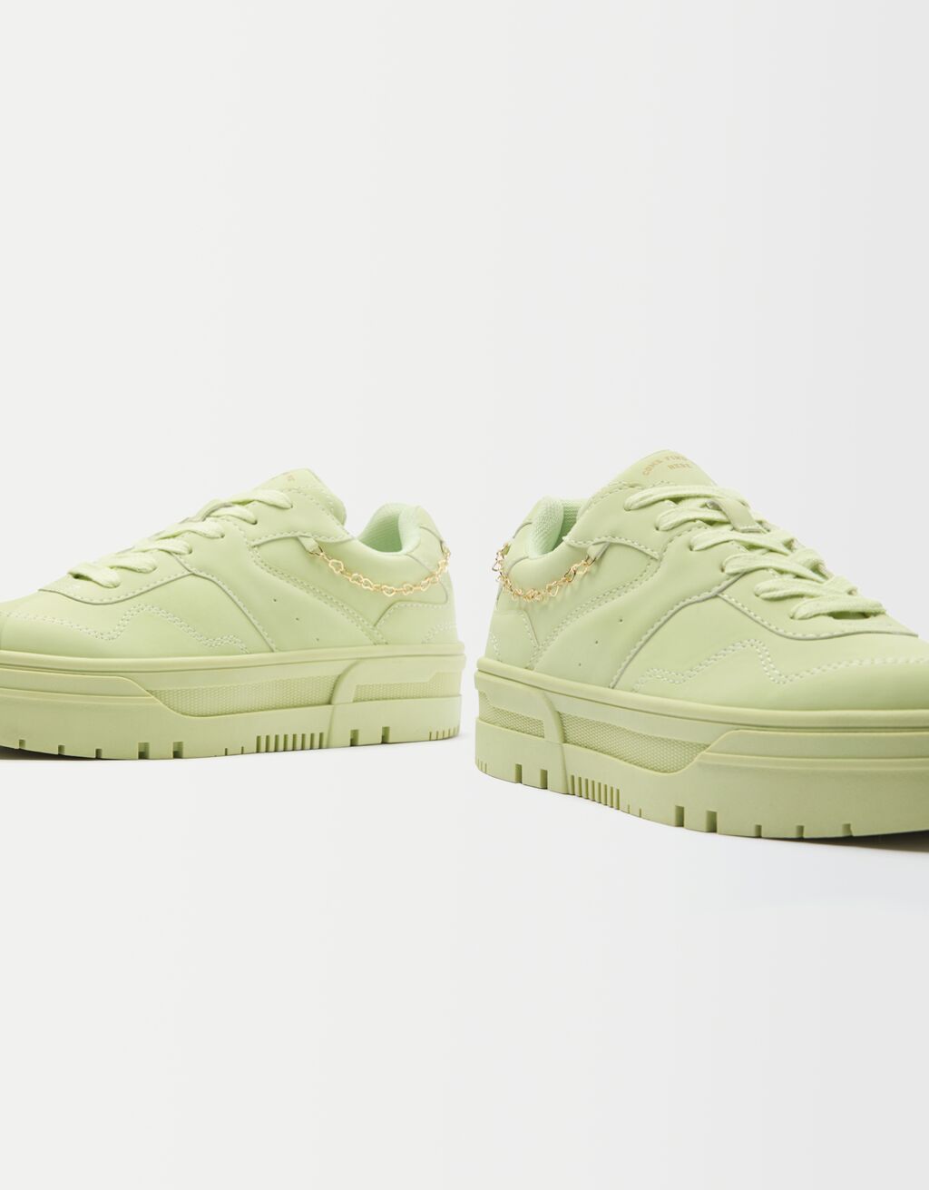 kickers black leather trainers