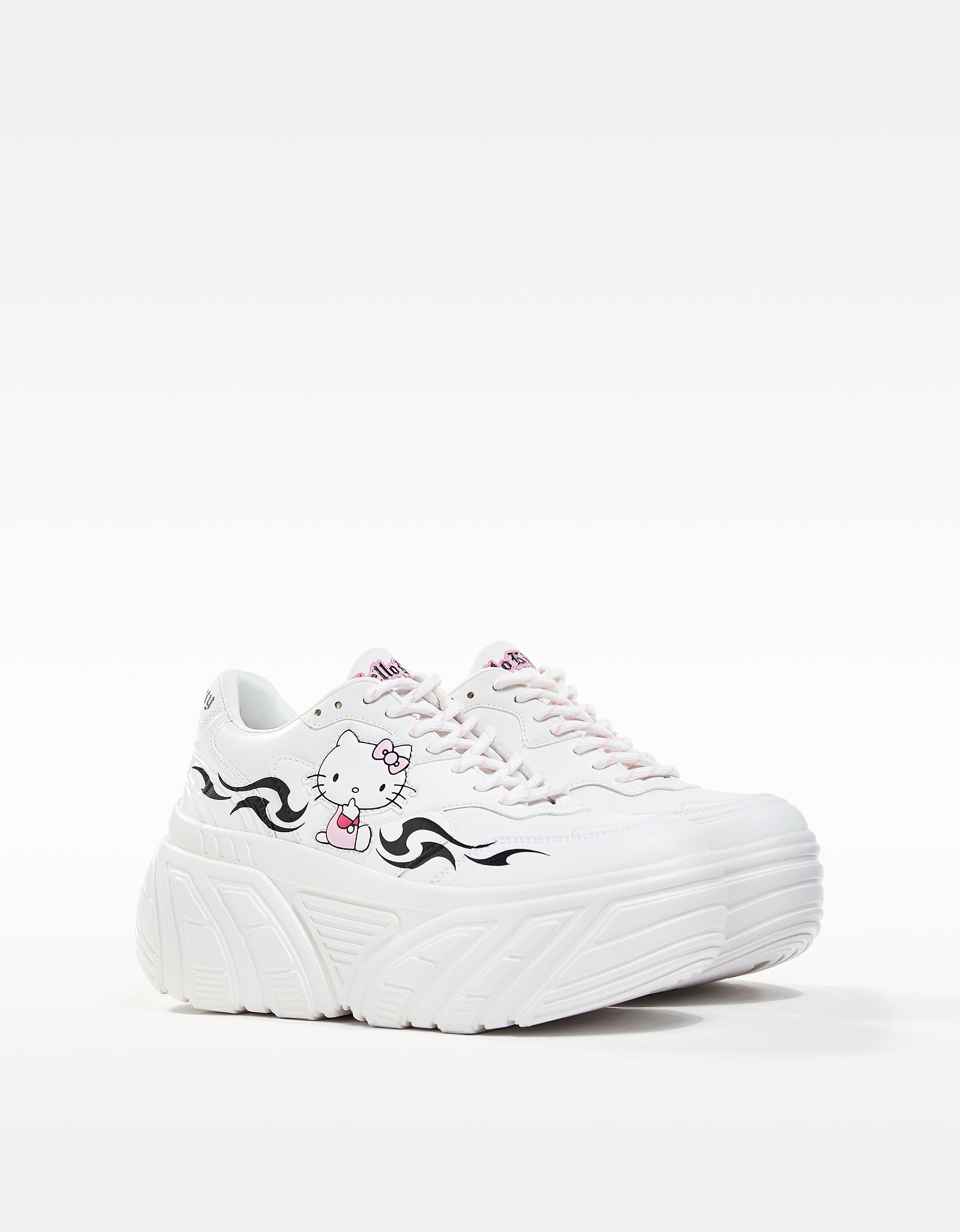 Deportivas plataforma Hello Kitty - Zapatos - Mujer | Bershka