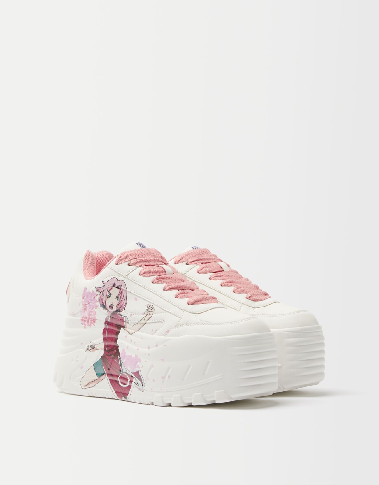 Sneakers con plateau Naruto. - Scarpe - Donna | Bershka