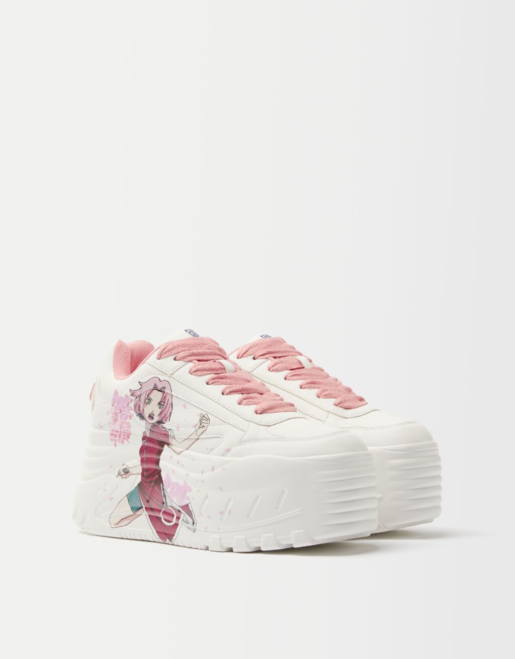 Sneakers con plateau Naruto. - Scarpe - Donna | Bershka