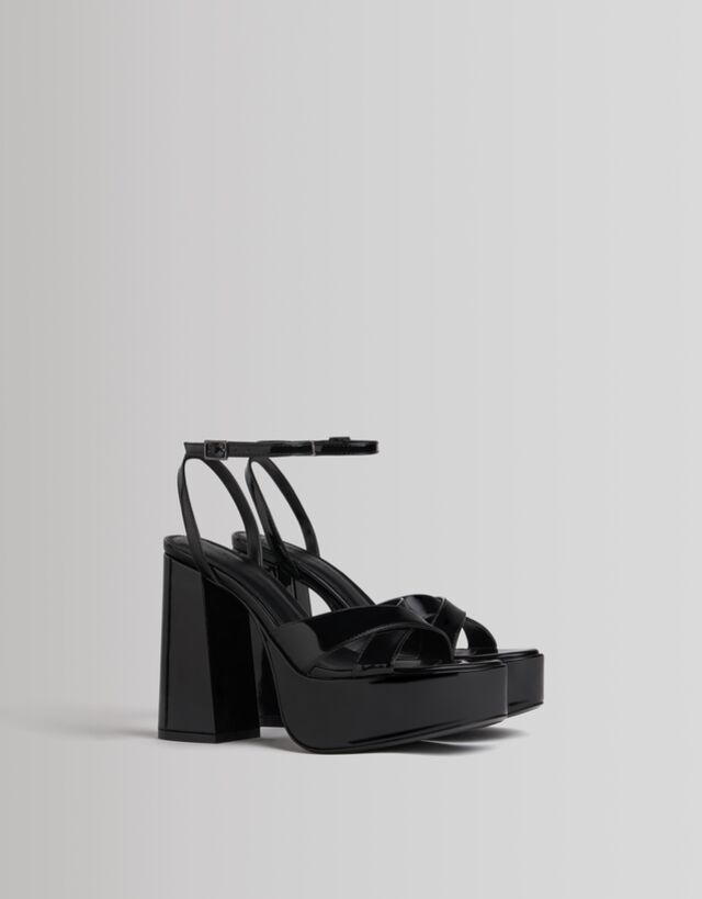sandale talon plateforme