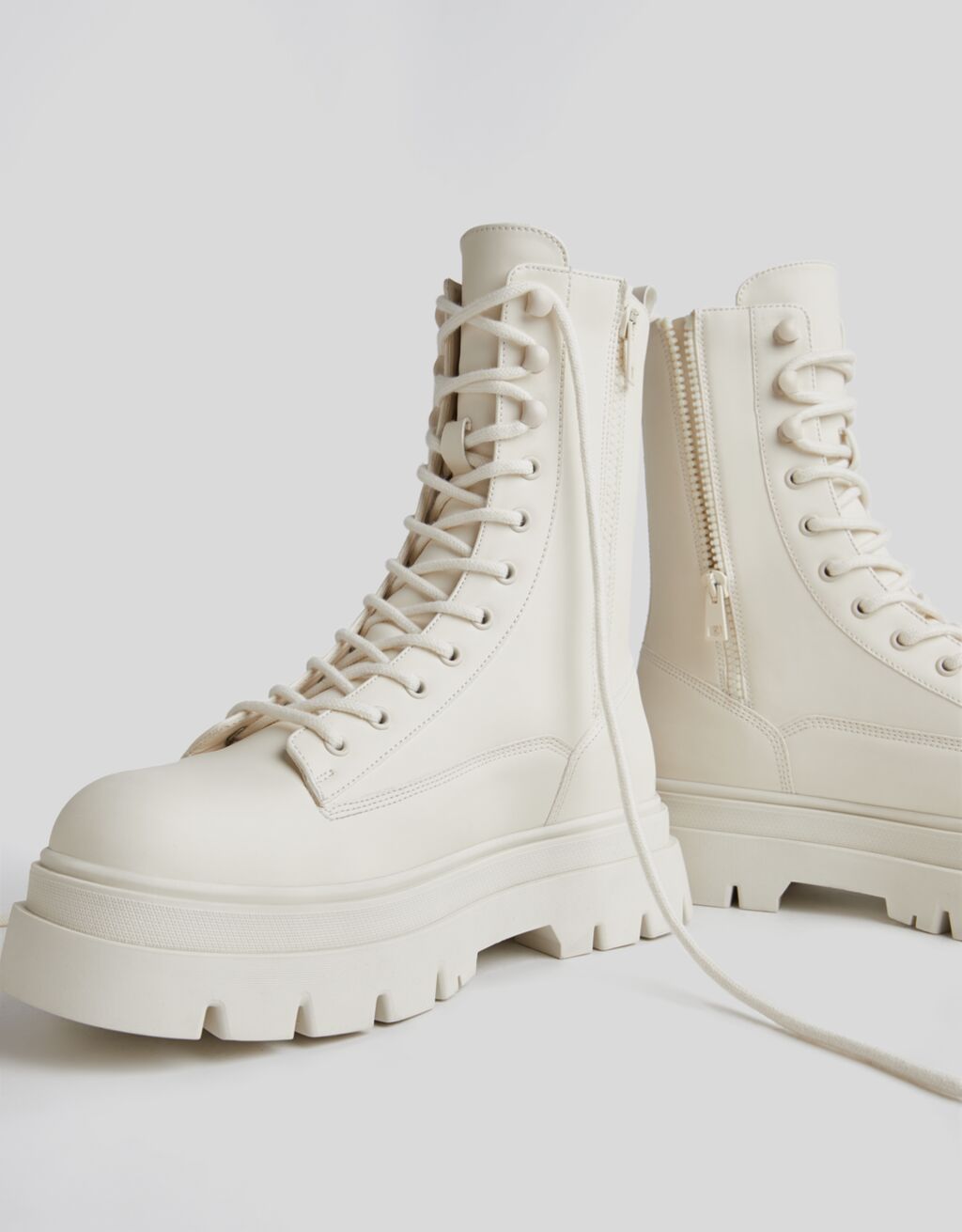 Stivali stringati da uomo - Scarpe - Uomo | Bershka