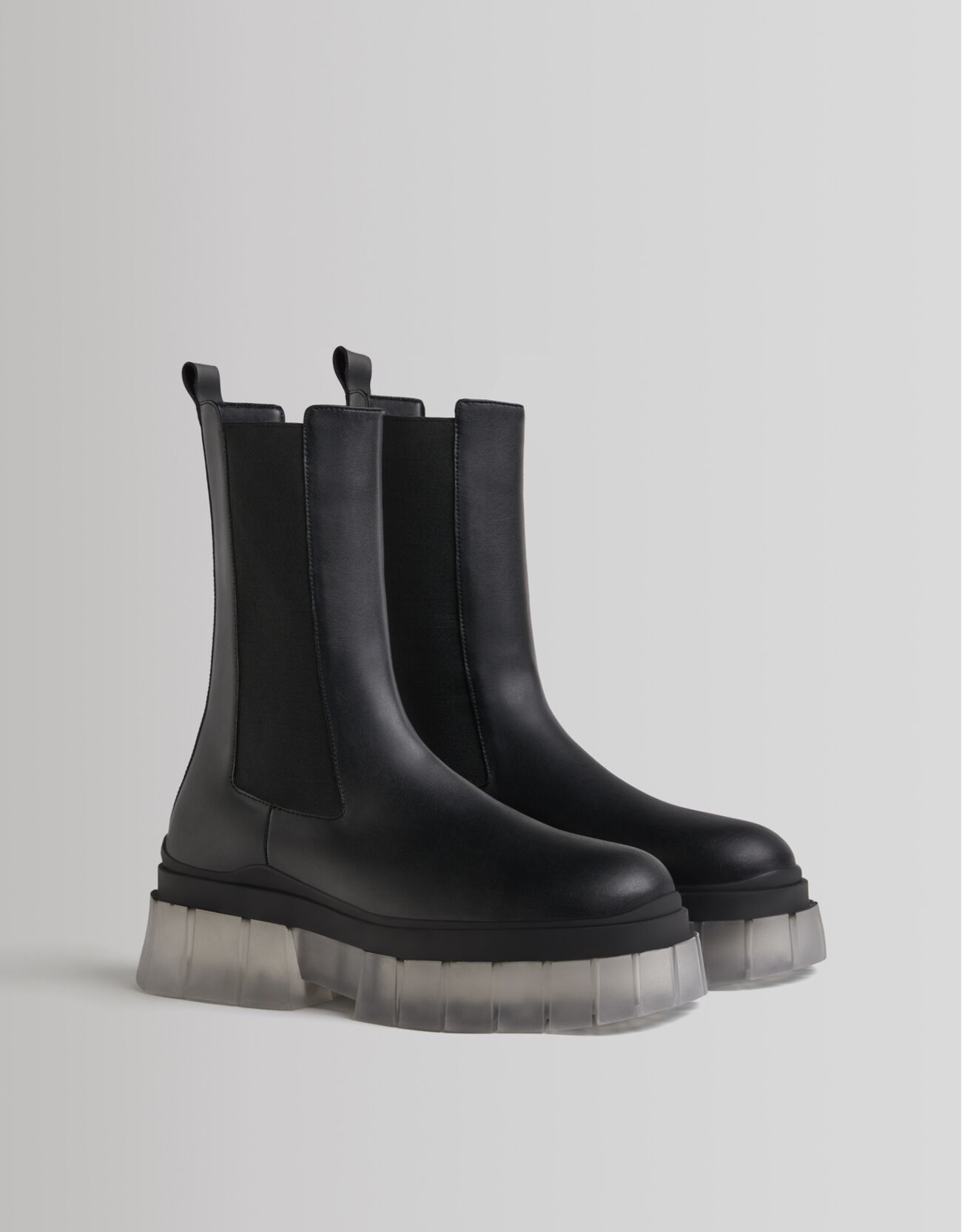 Stivaletti elasticizzati suola voluminosa traslucida da uomo - Visualizza  tutto - Uomo | Bershka