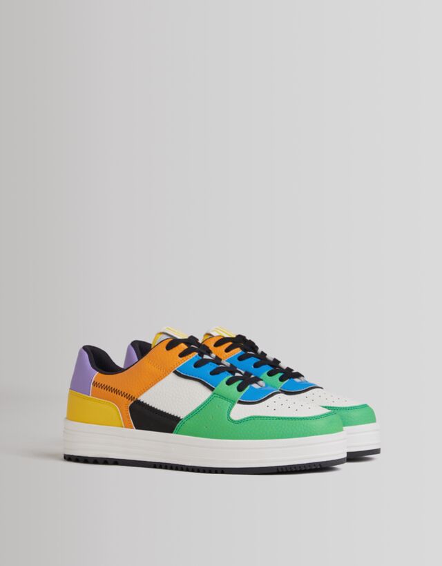 Zapatillas multicolor hombre - Zapatos - Hombre | Bershka