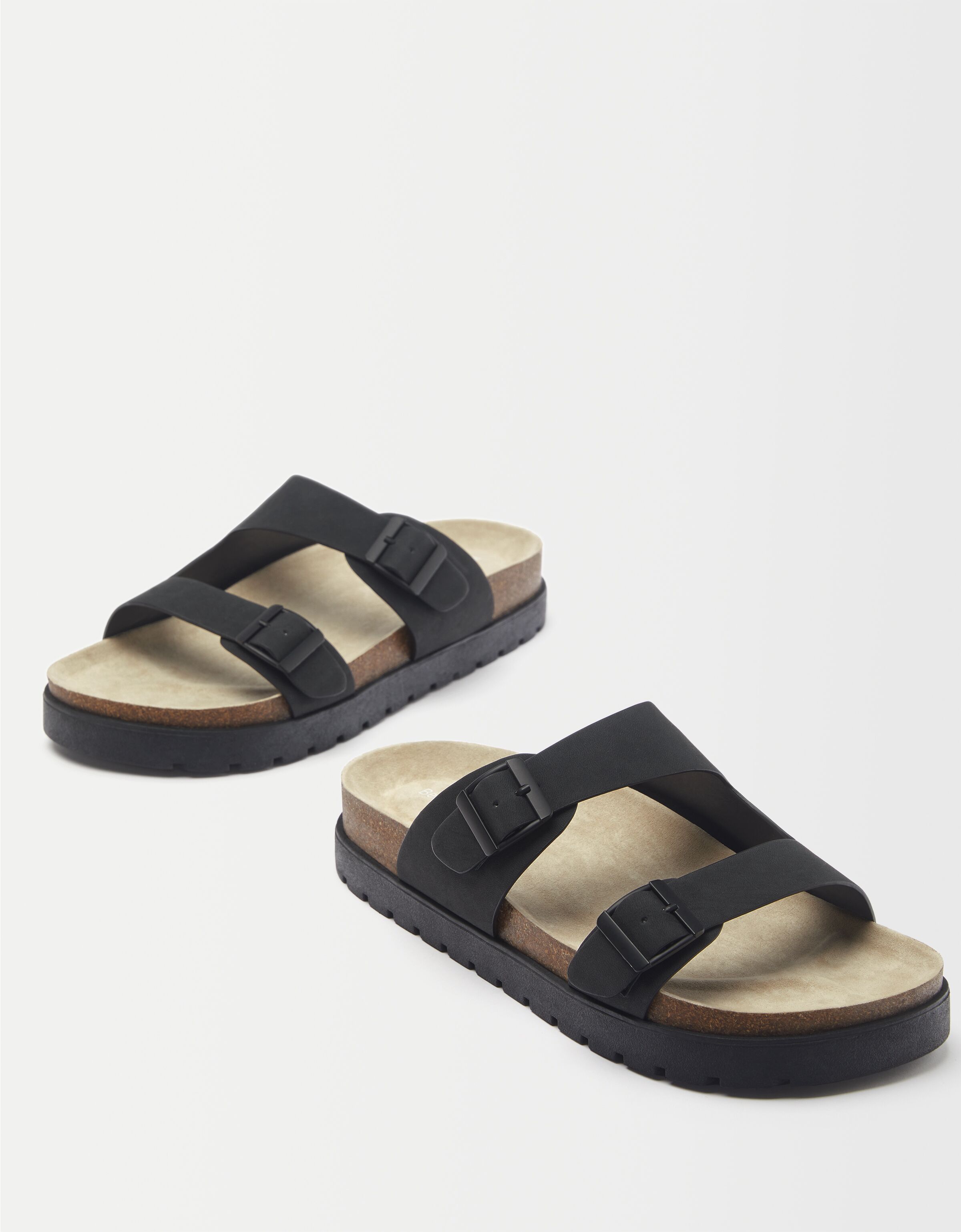 Sandalia tiras hebillas hombre - Zapatos - Hombre | Bershka