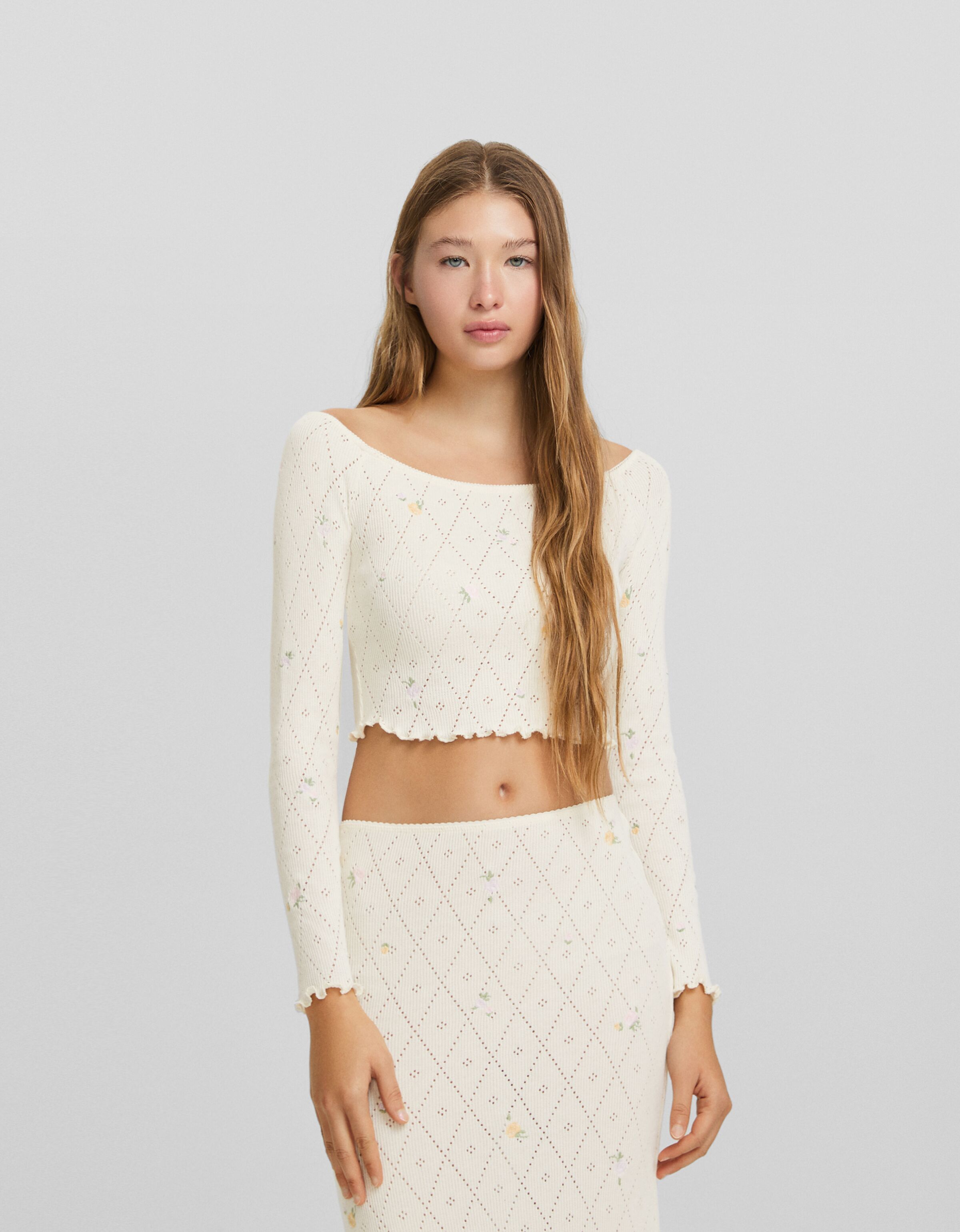 Completo gonna e top bershka new arrivals