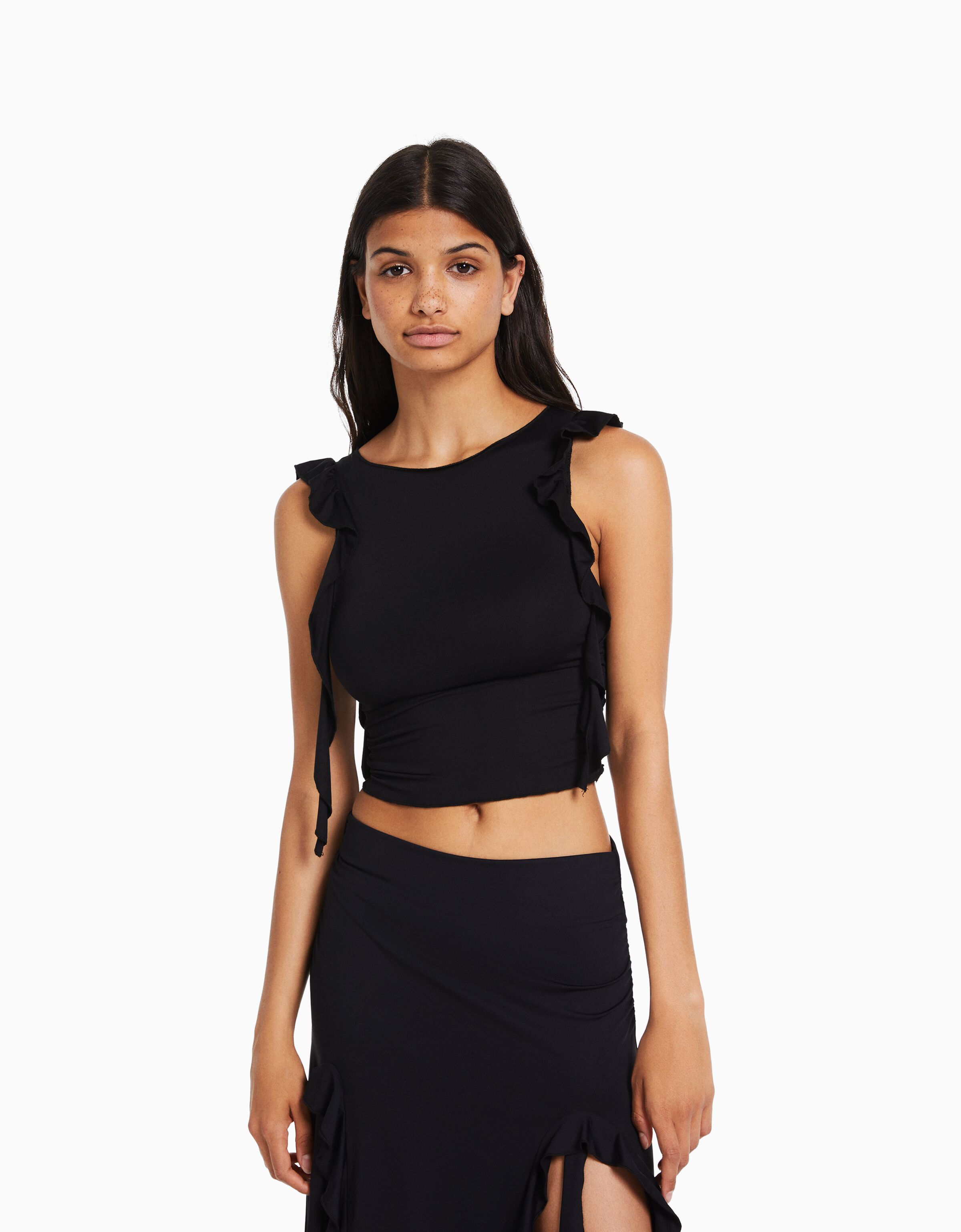 Rok met store shirt set