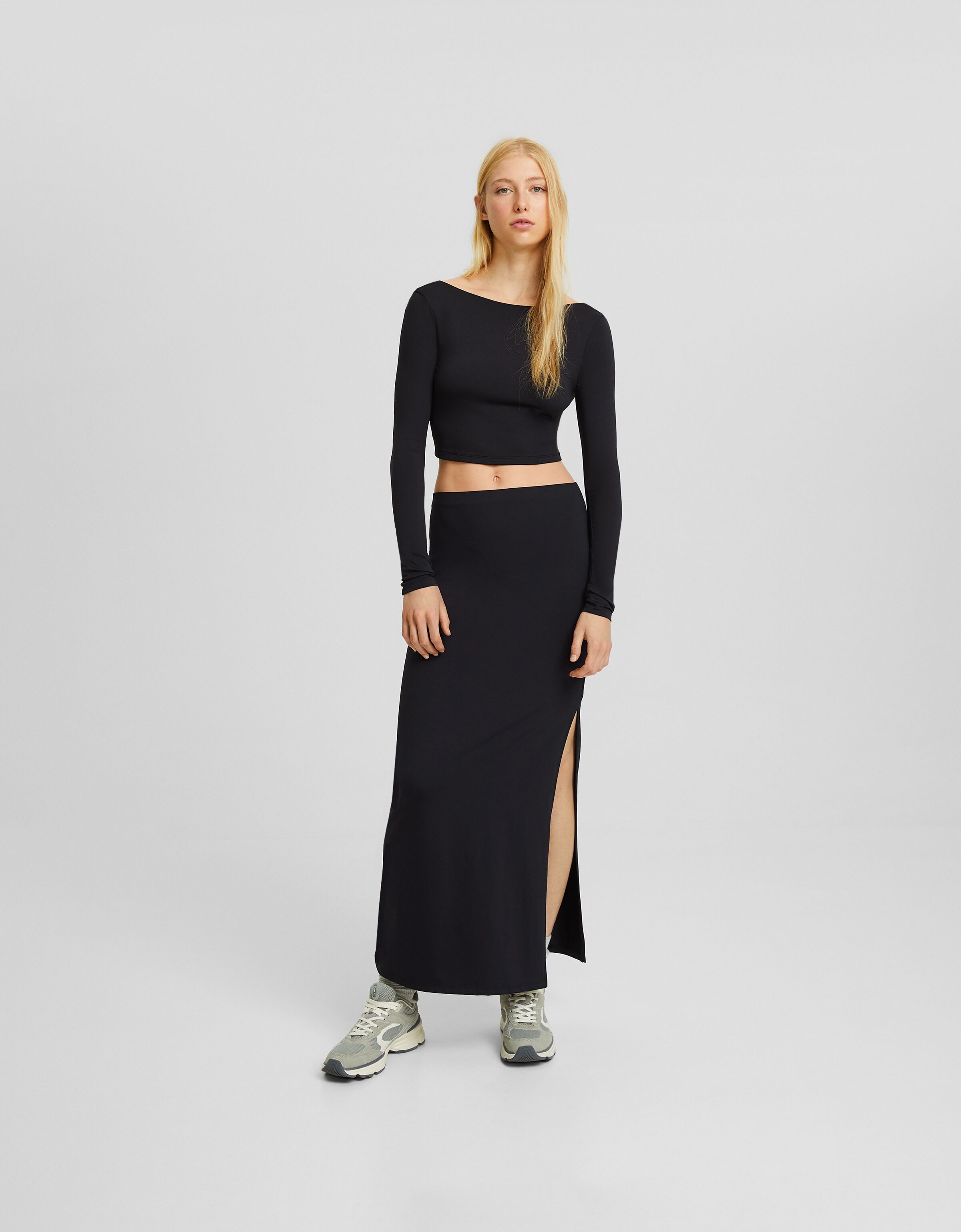 T shirt clearance maxi skirt