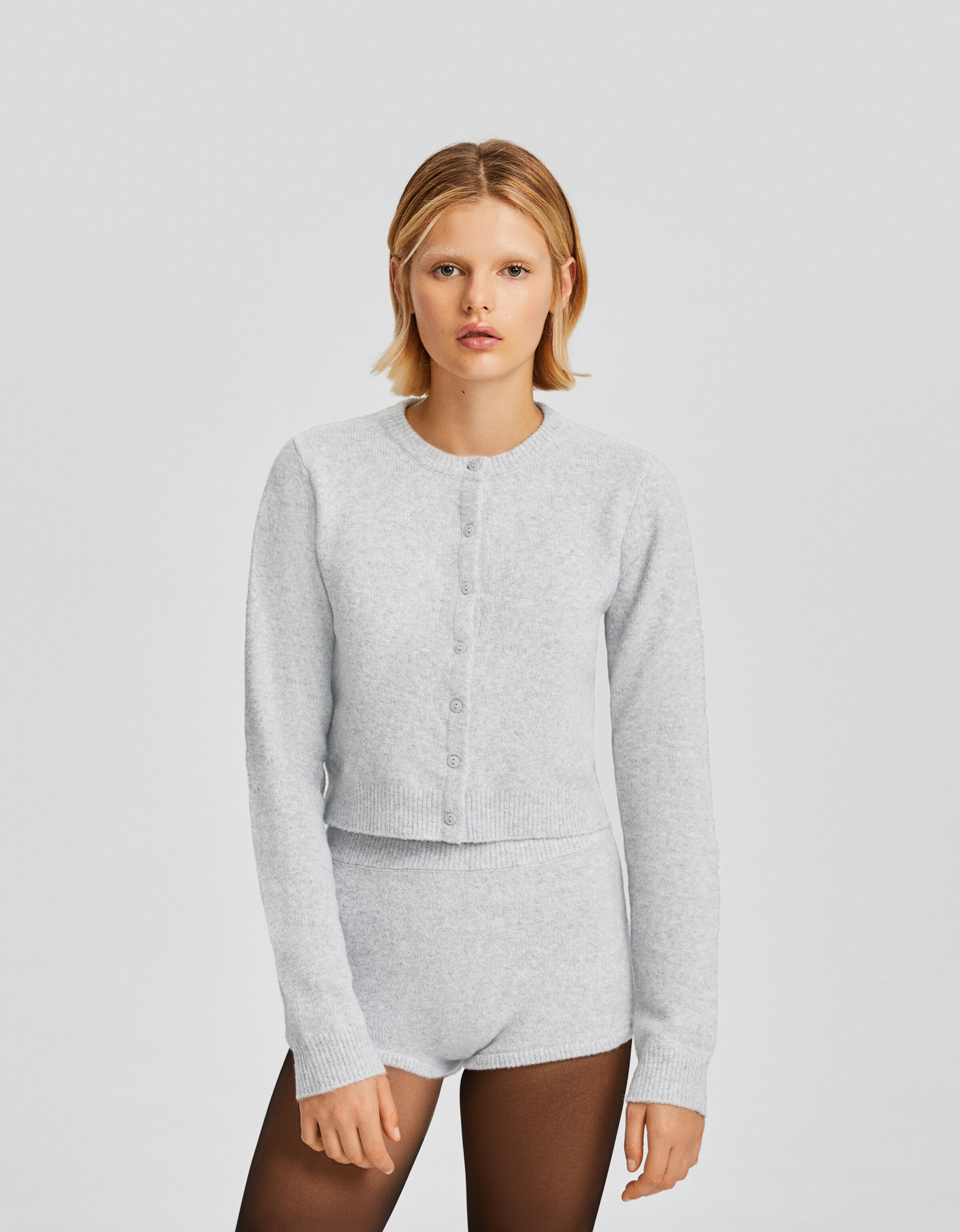 Bershka knitted jumper online