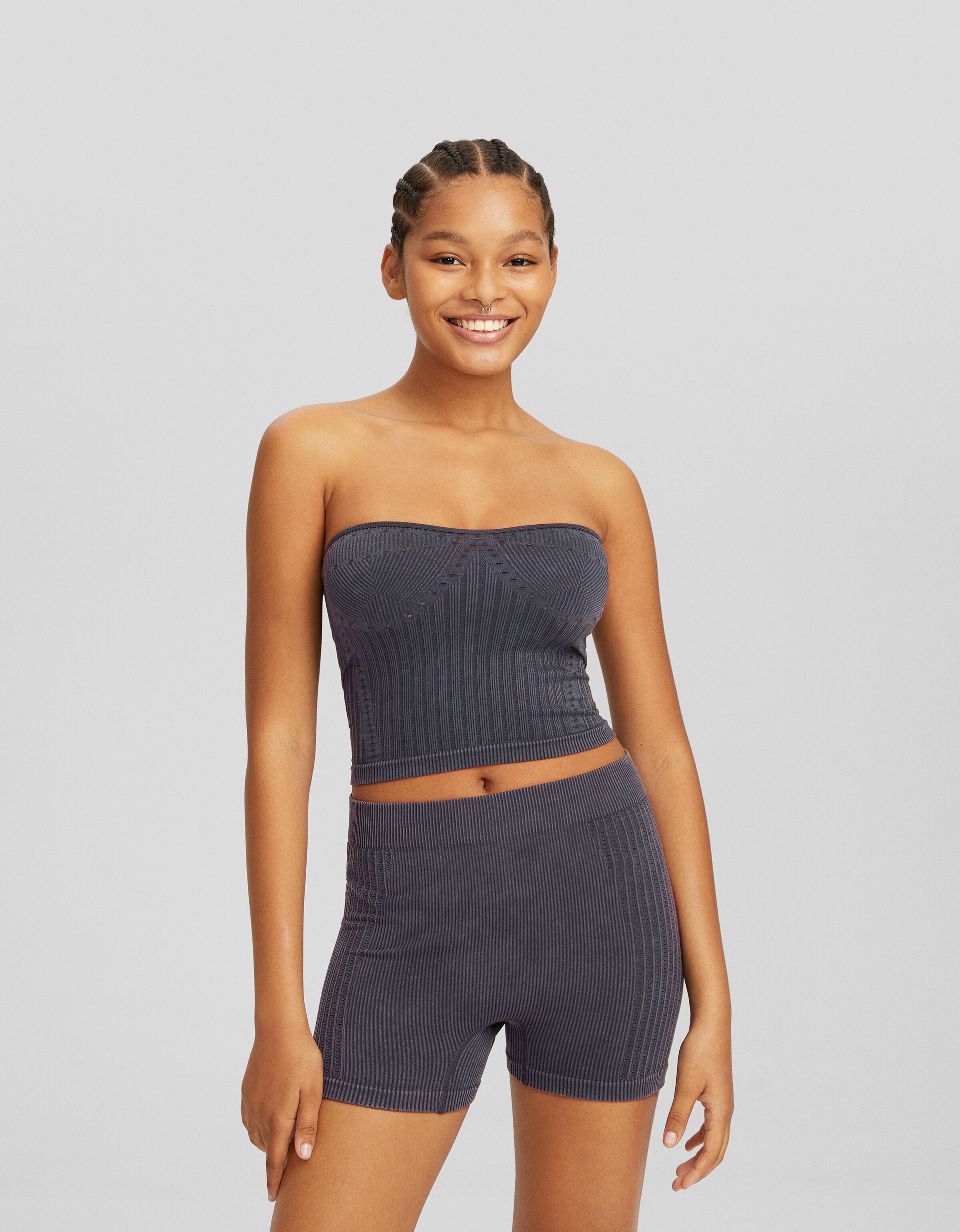 Completo gonna e top bershka cheap