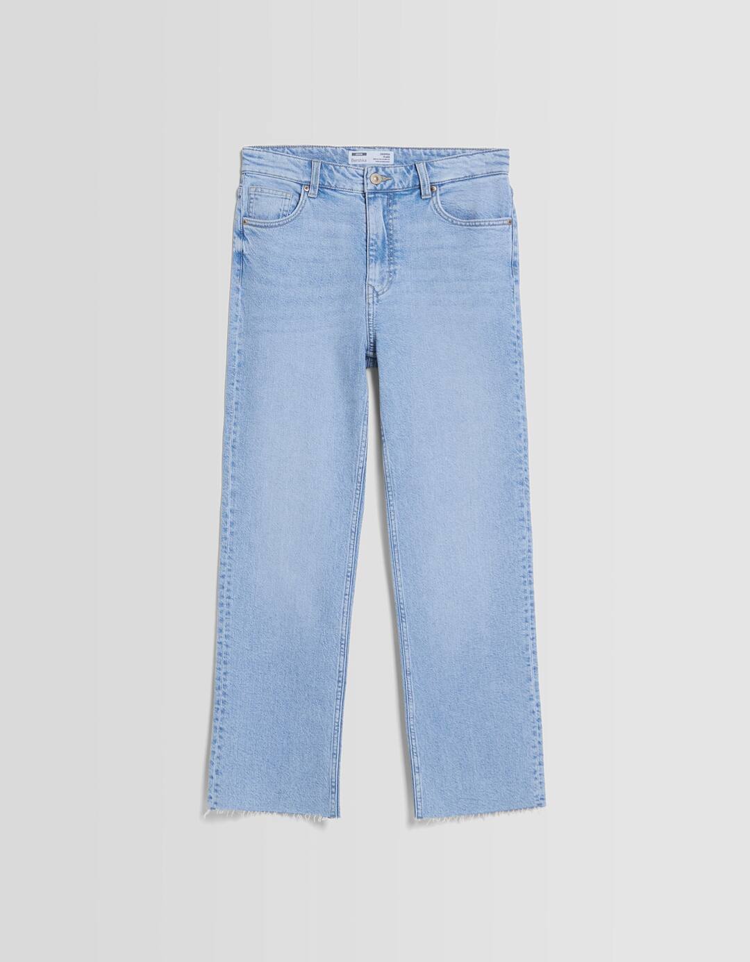 Jeans cropped flare