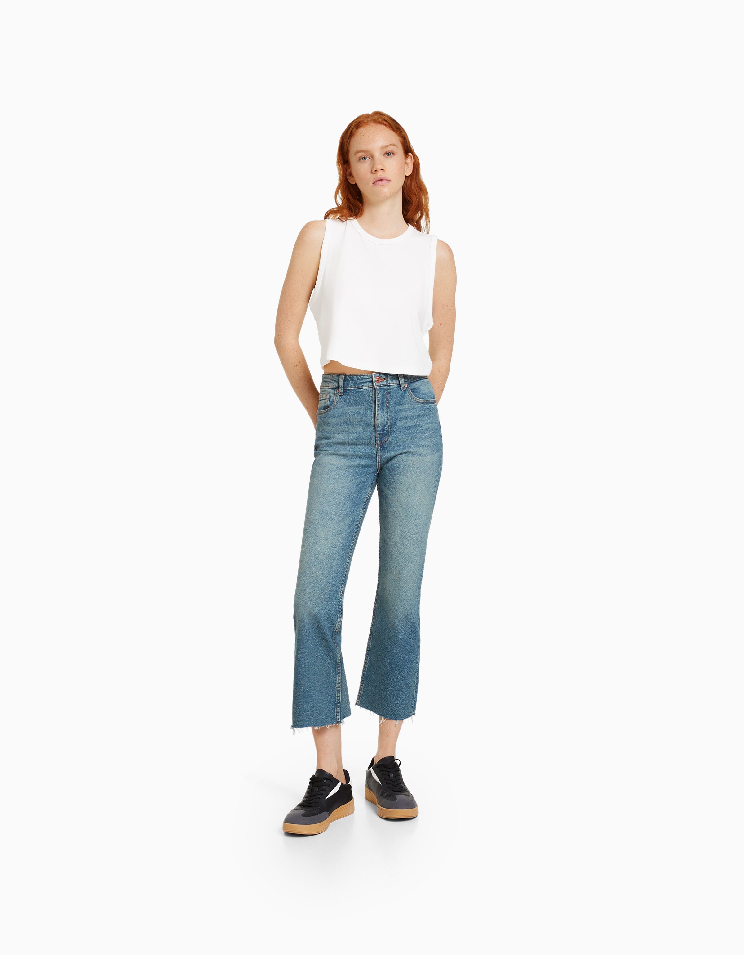 Bershka outlet flare jeans