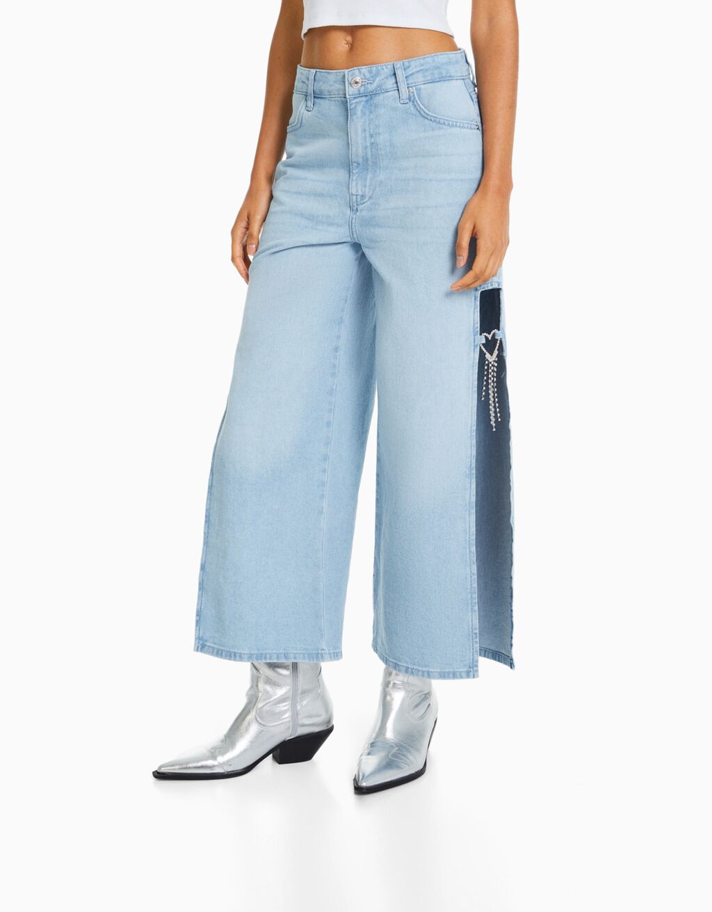 Bershka best sale culotte jeans