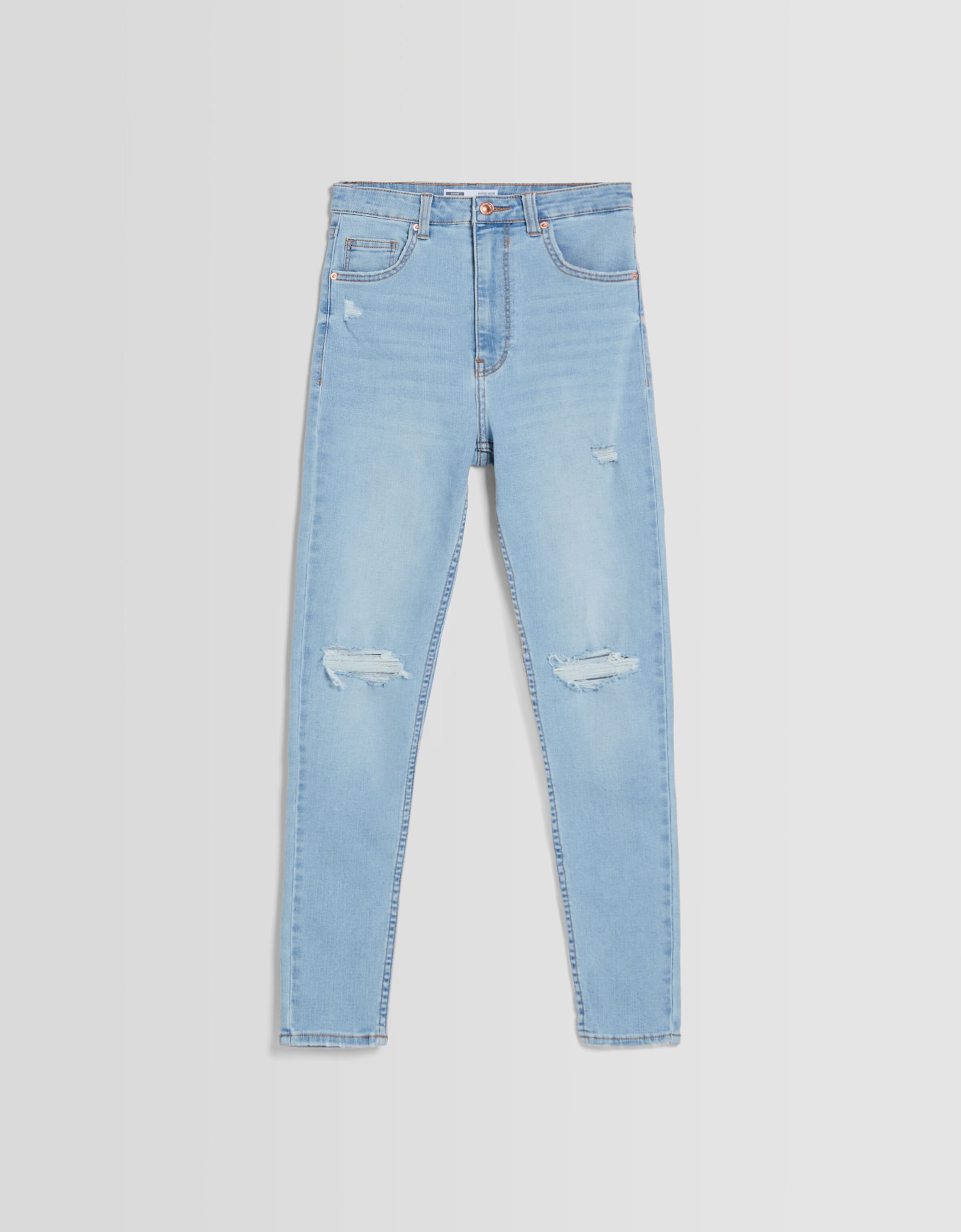 Super skinny high rise bershka outlet