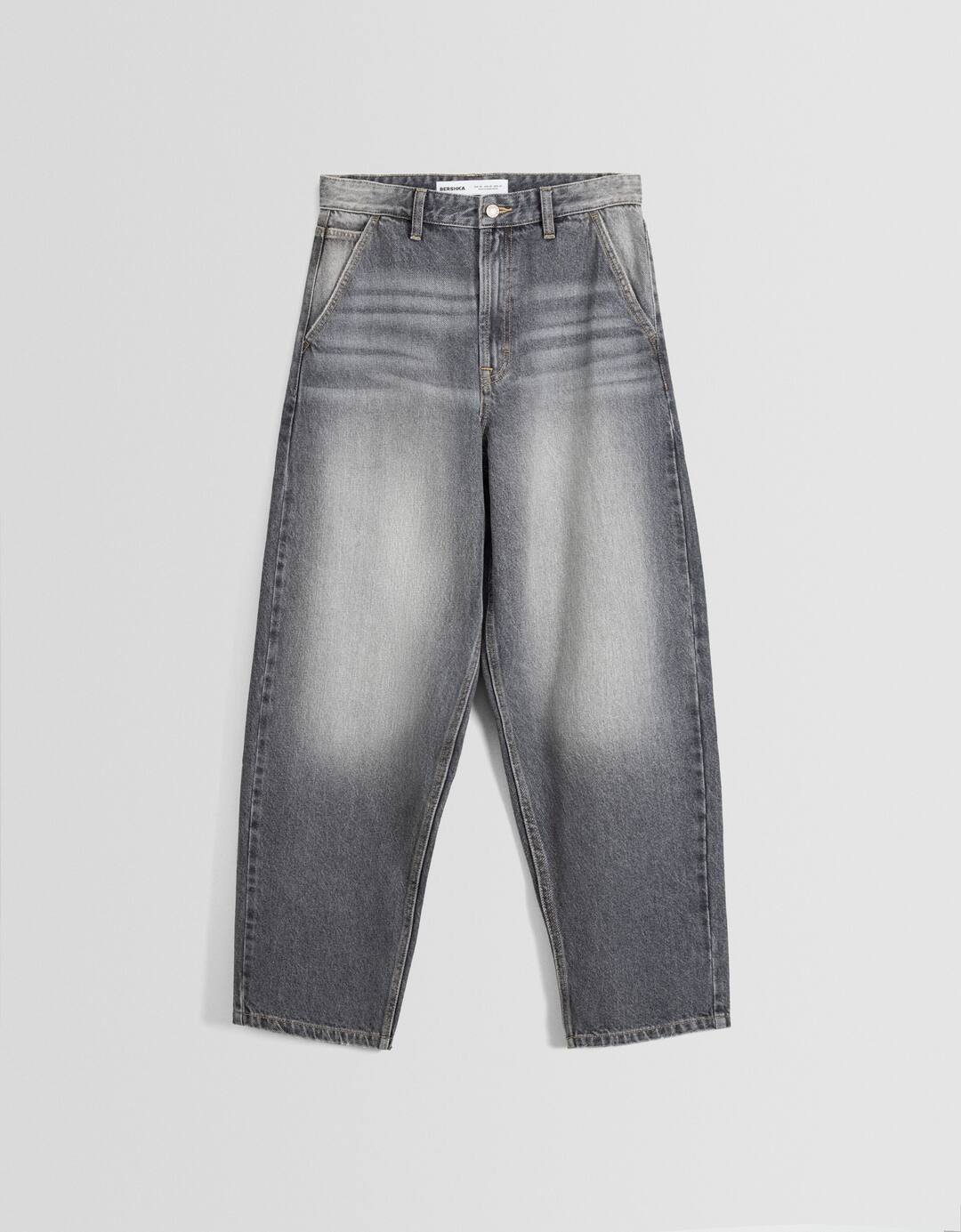 Jeans skater fit efecto lavado