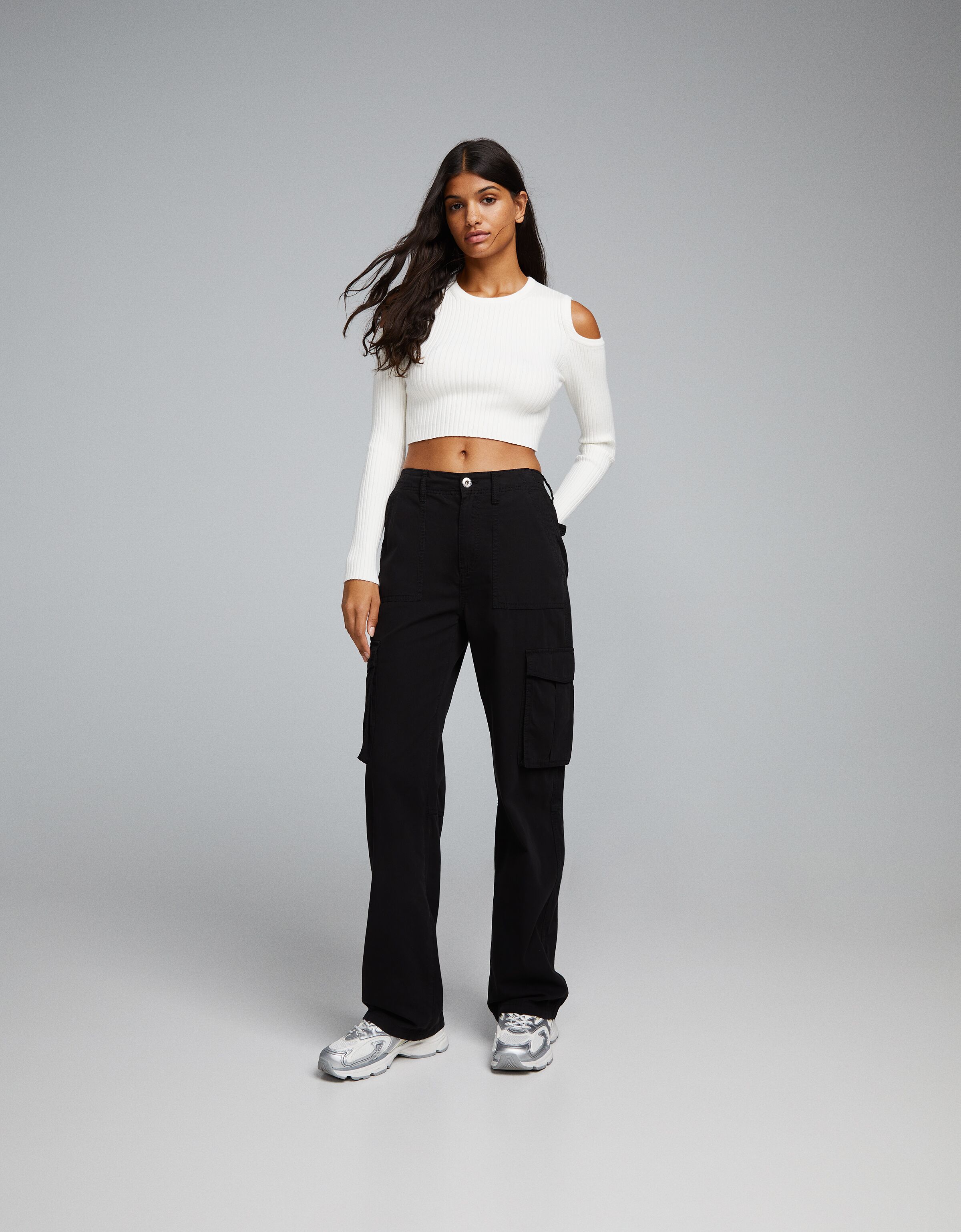 Women's Trousers | New Collection | BERSHKA