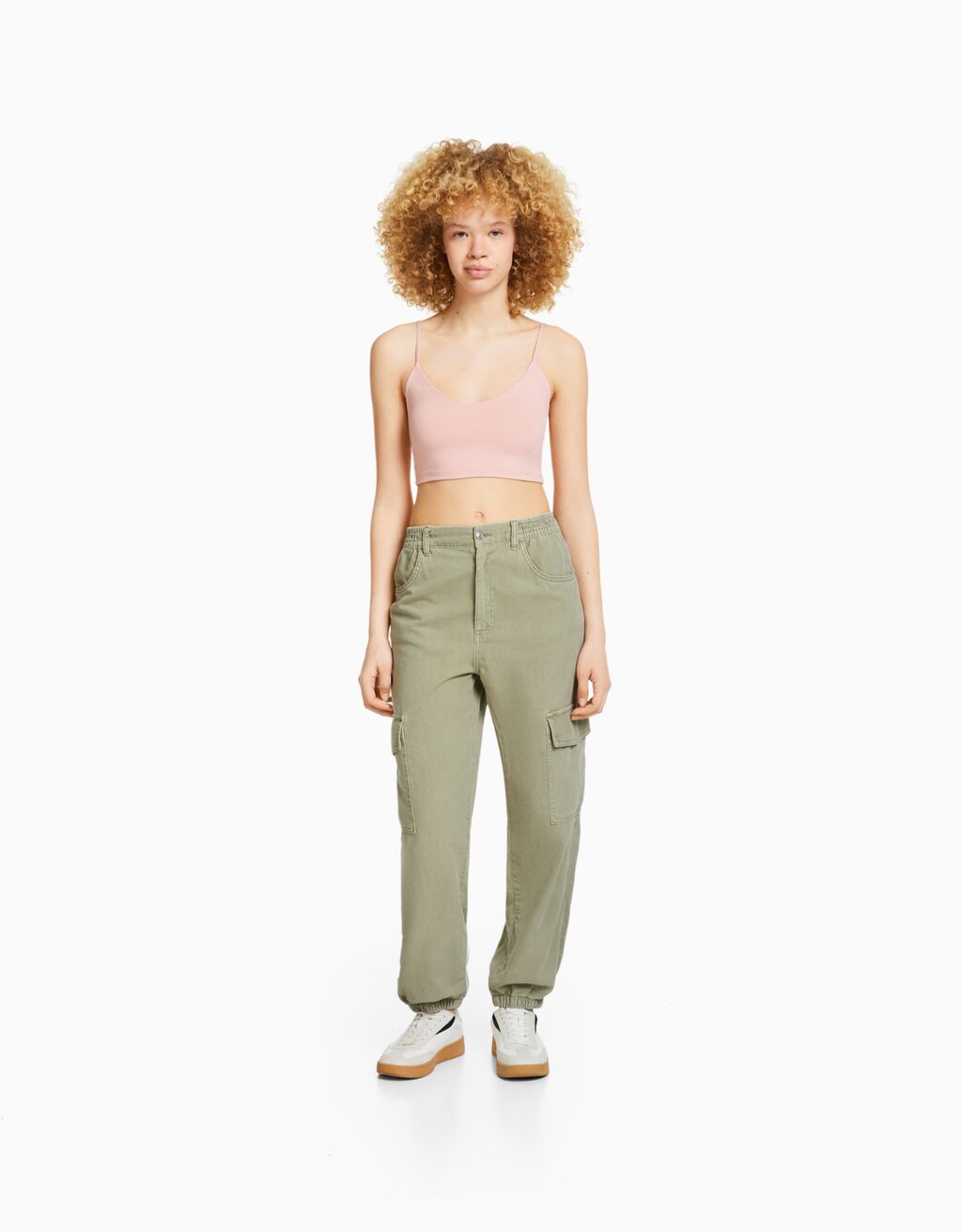 Pantalon jogger femme bershka deals