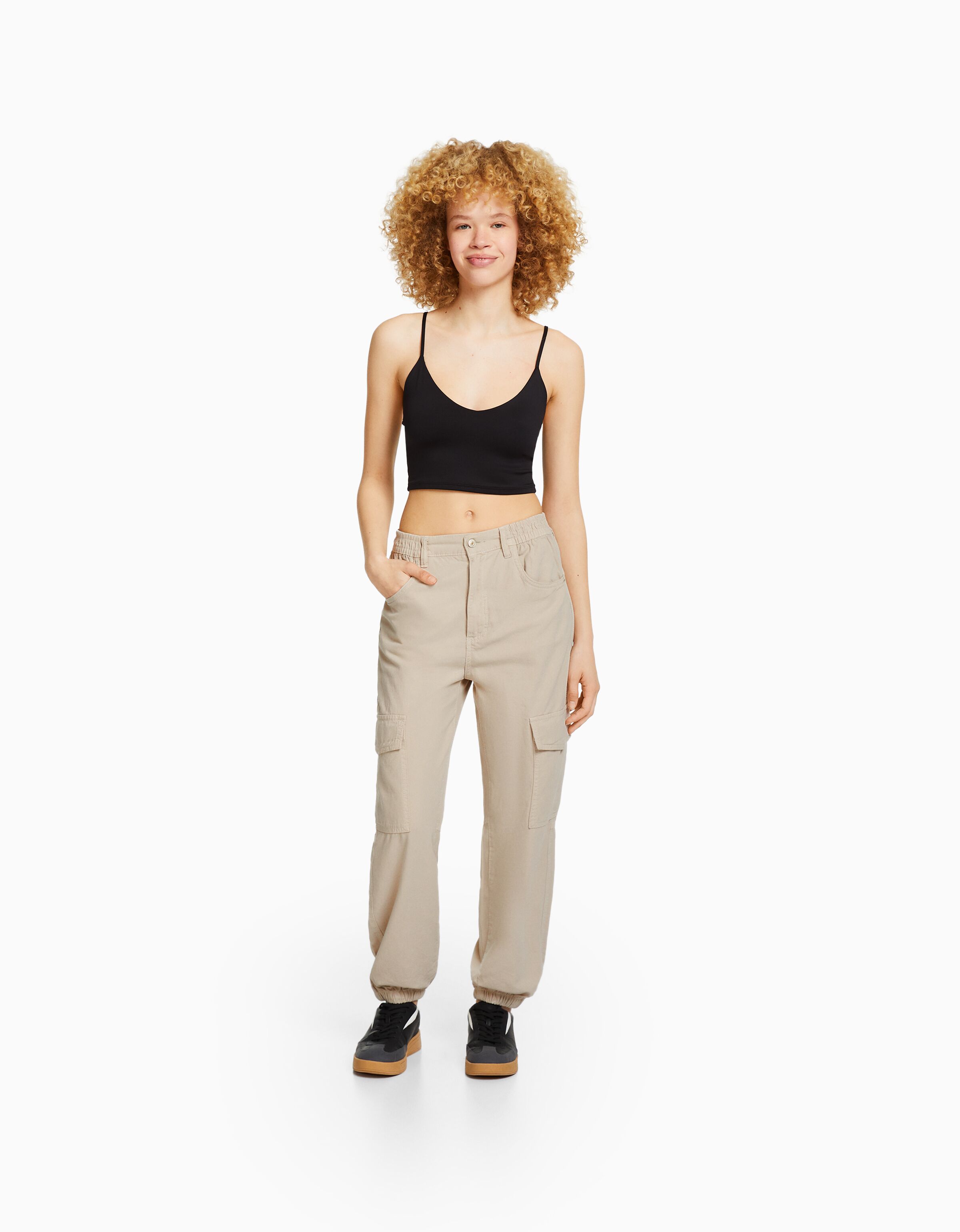 Bershka joggers womens deals