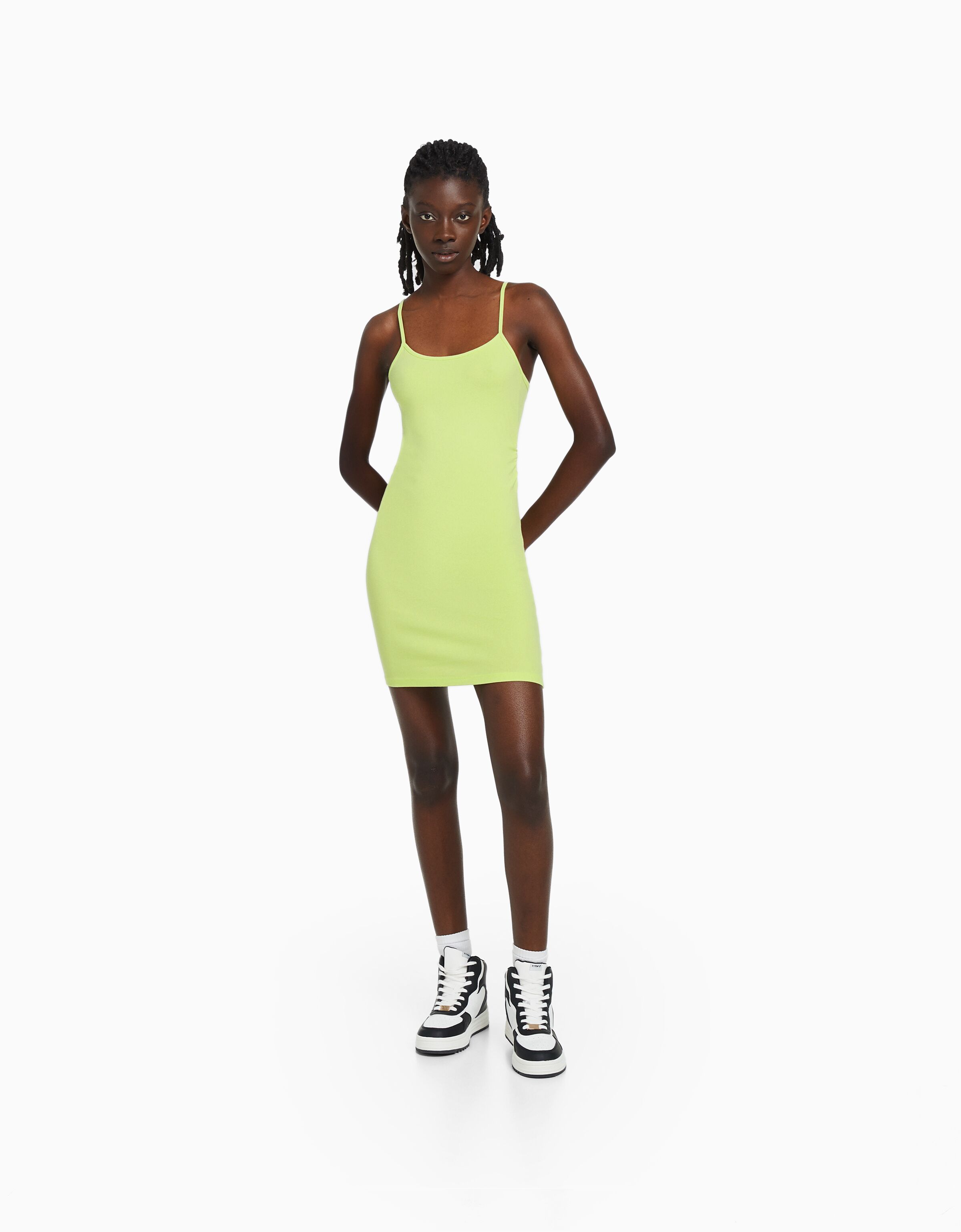 Strappy online side dress