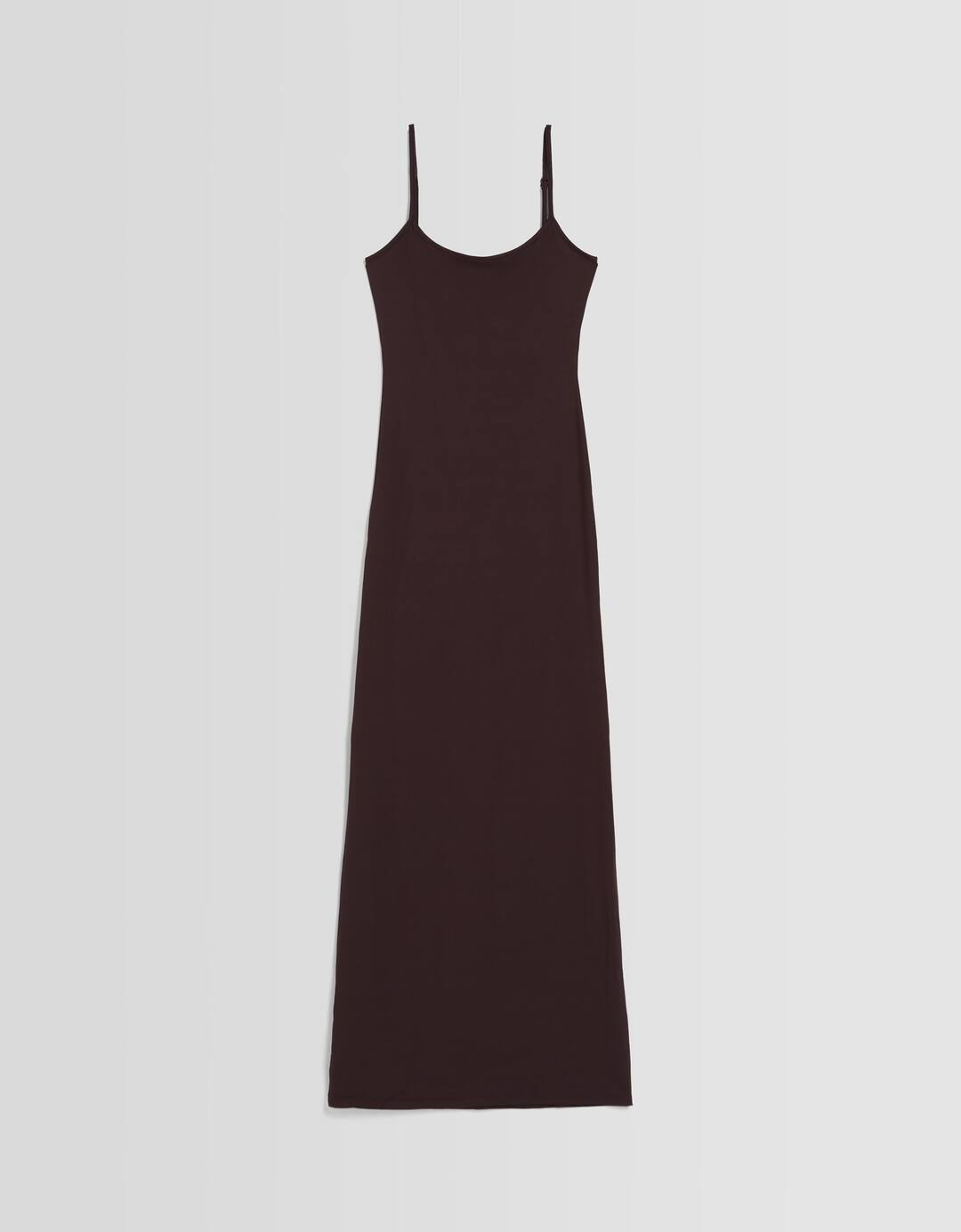 Vestido largo tirantes ajustado