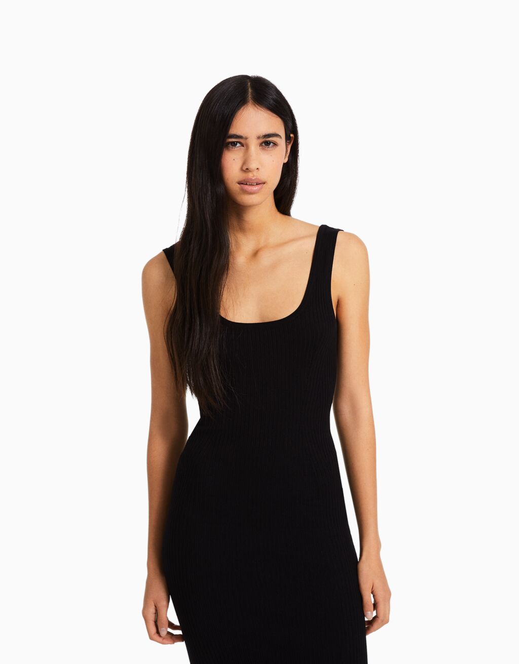 Strappy 2025 ribbed dress