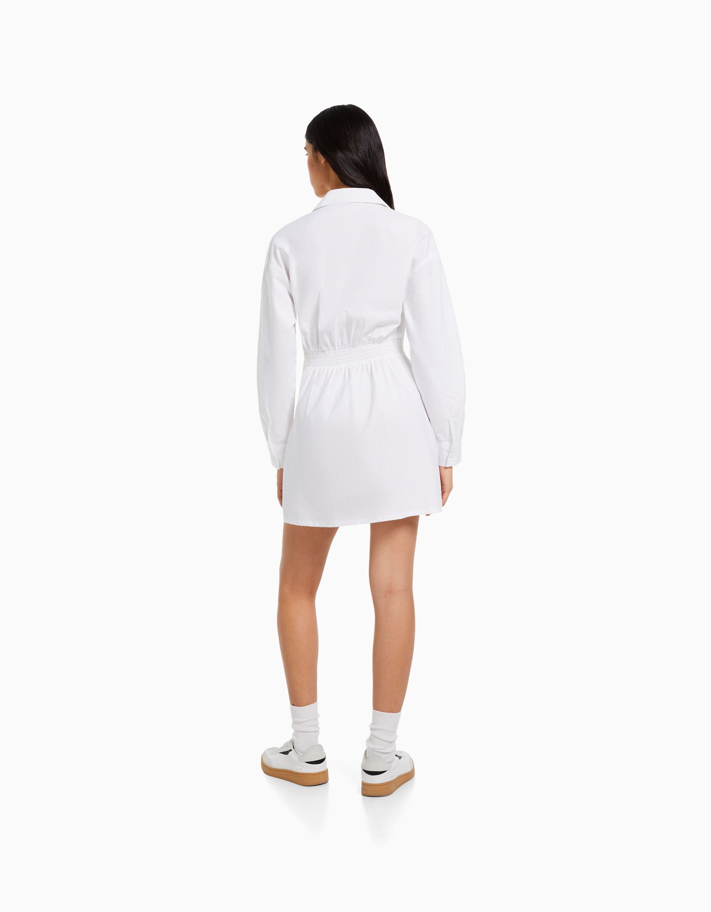 Bershka 2024 chemise blanche