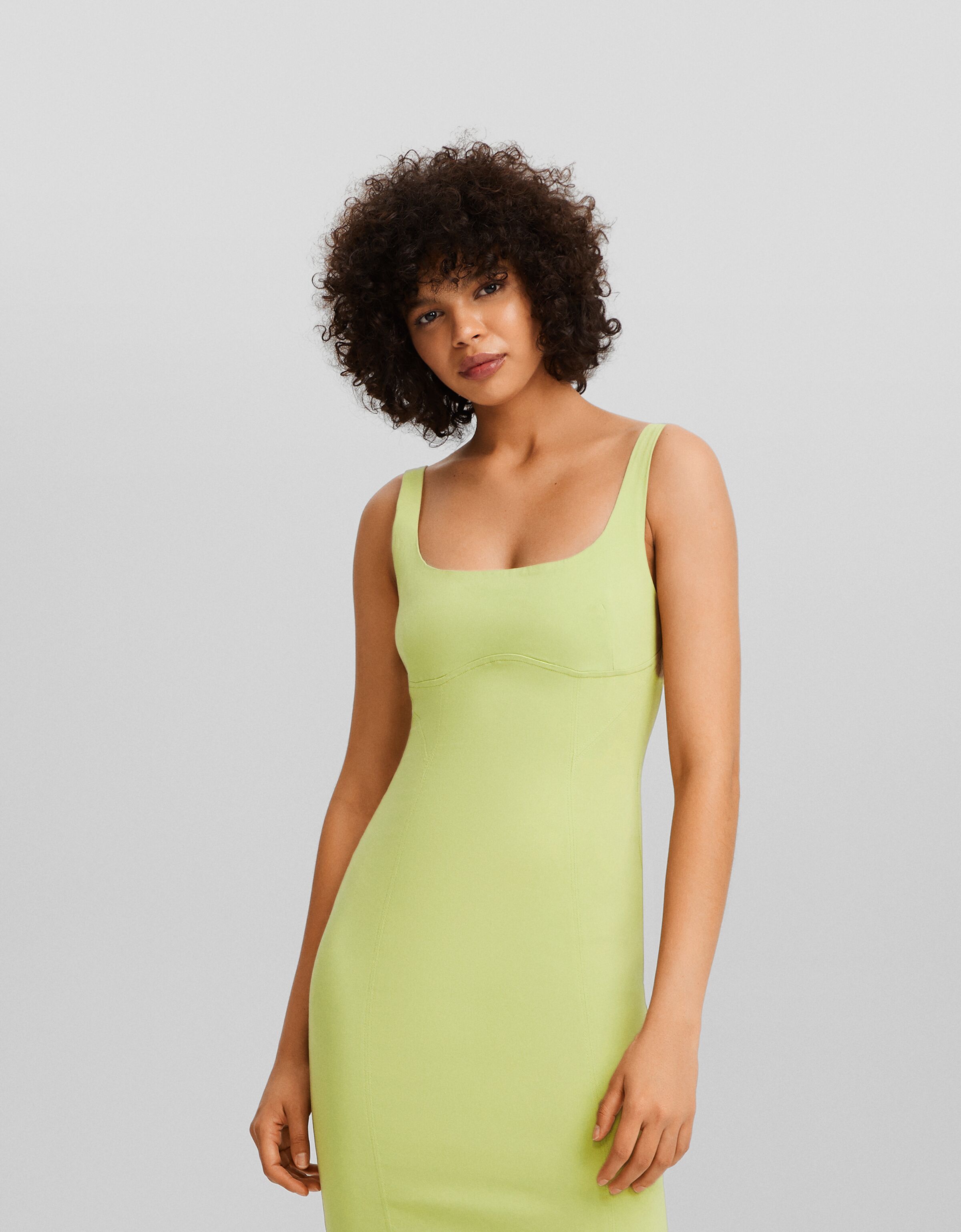 Bershka neon dress hotsell