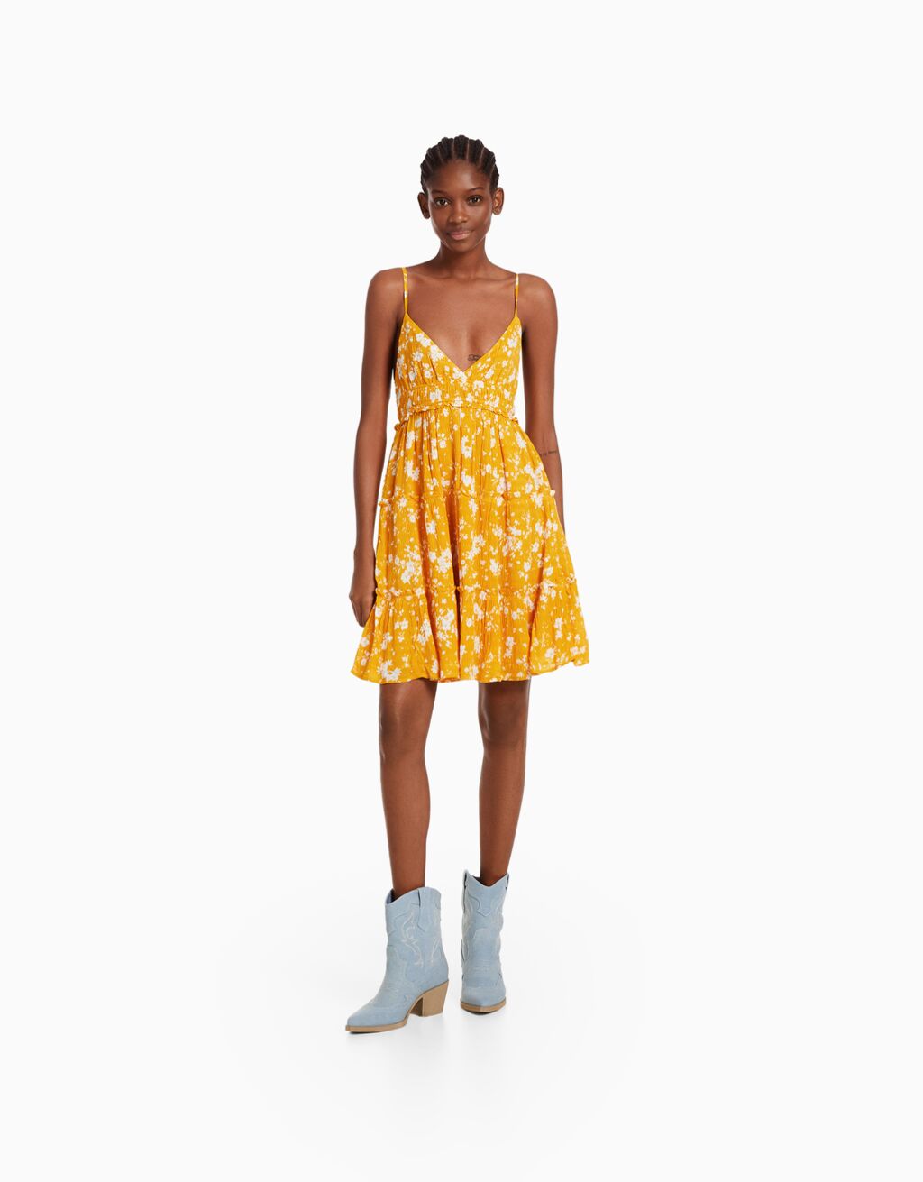 Urban outfitters on sale yellow floral dress