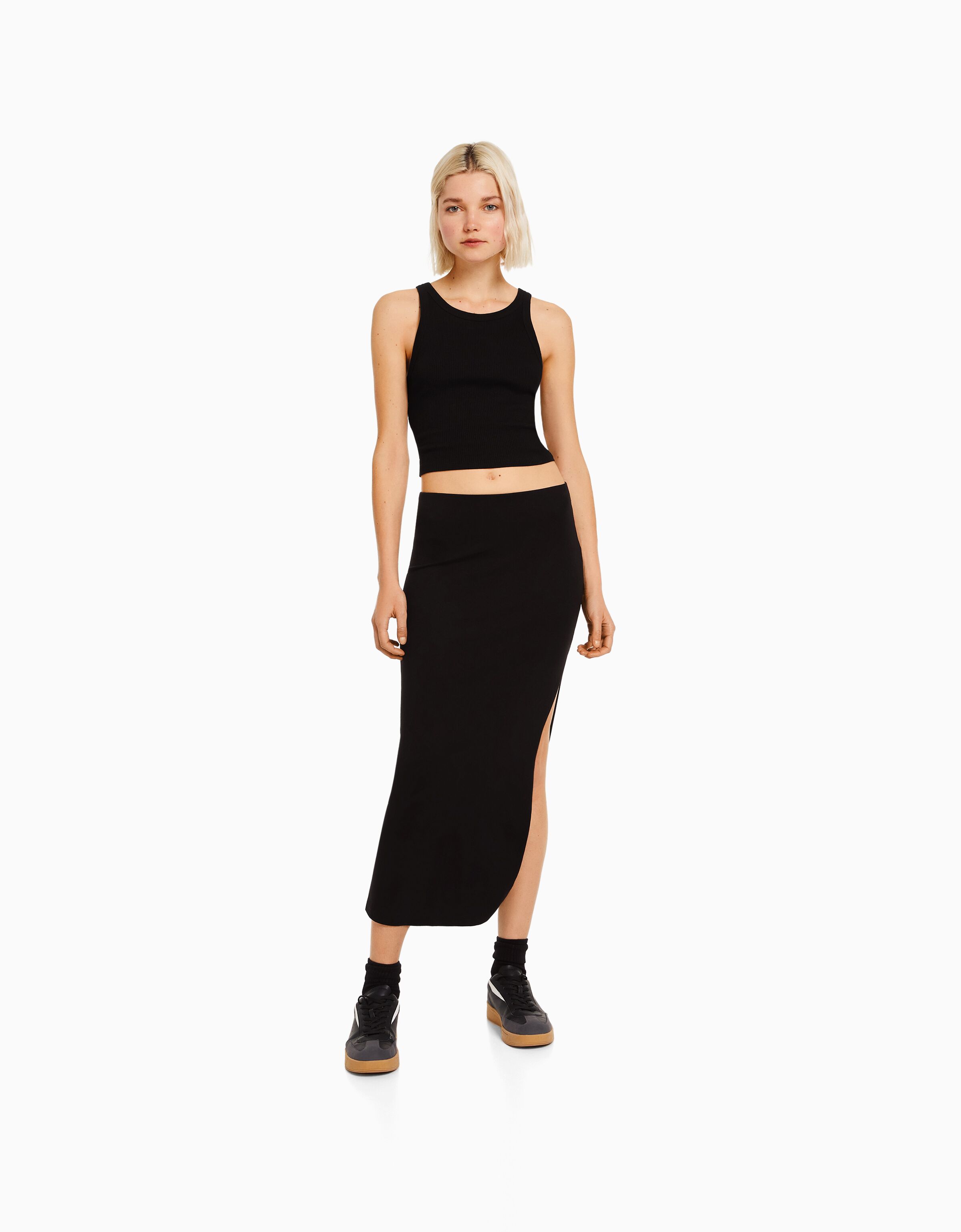 Jupe crayon bershka top