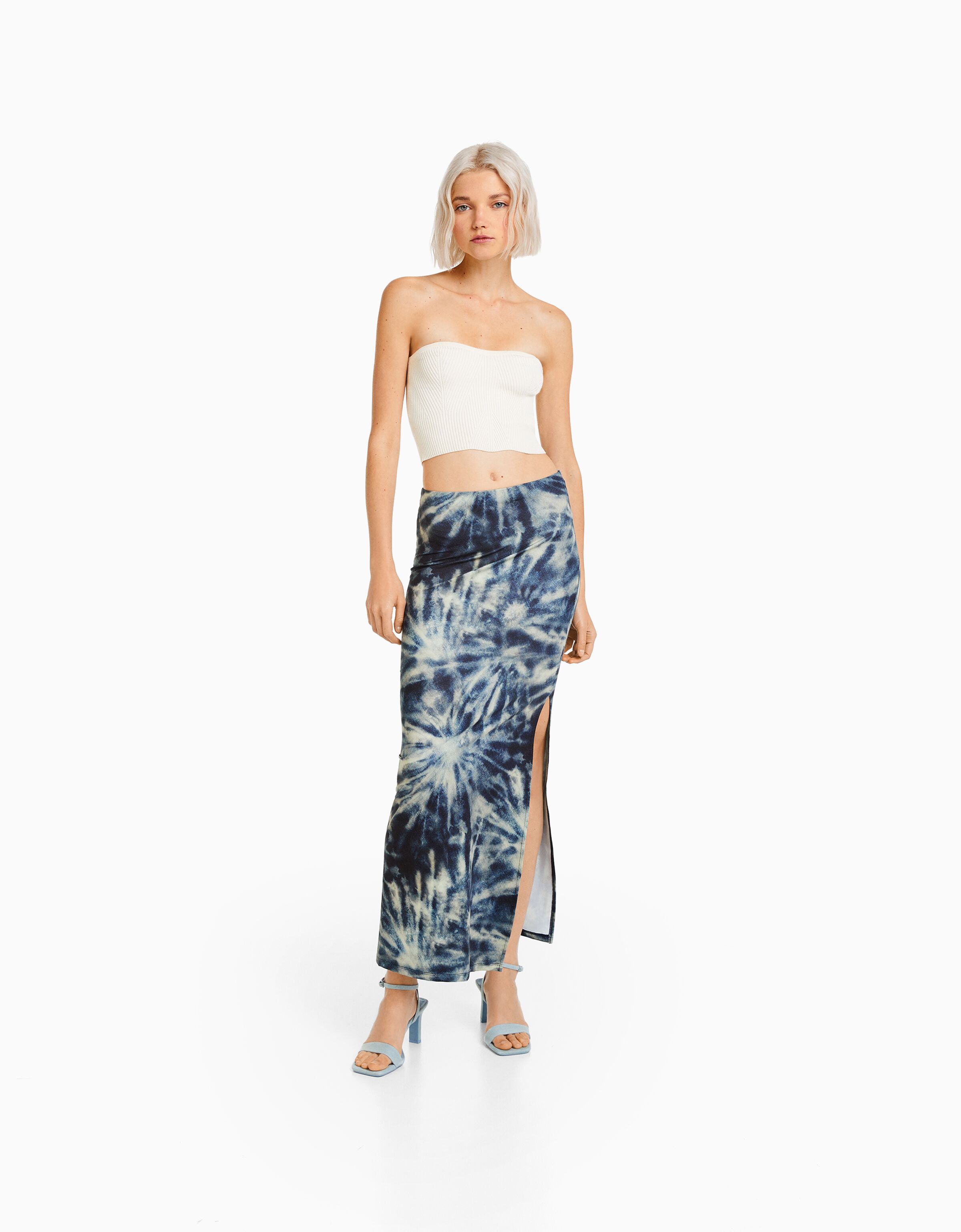 Faldas tie dye largas sales