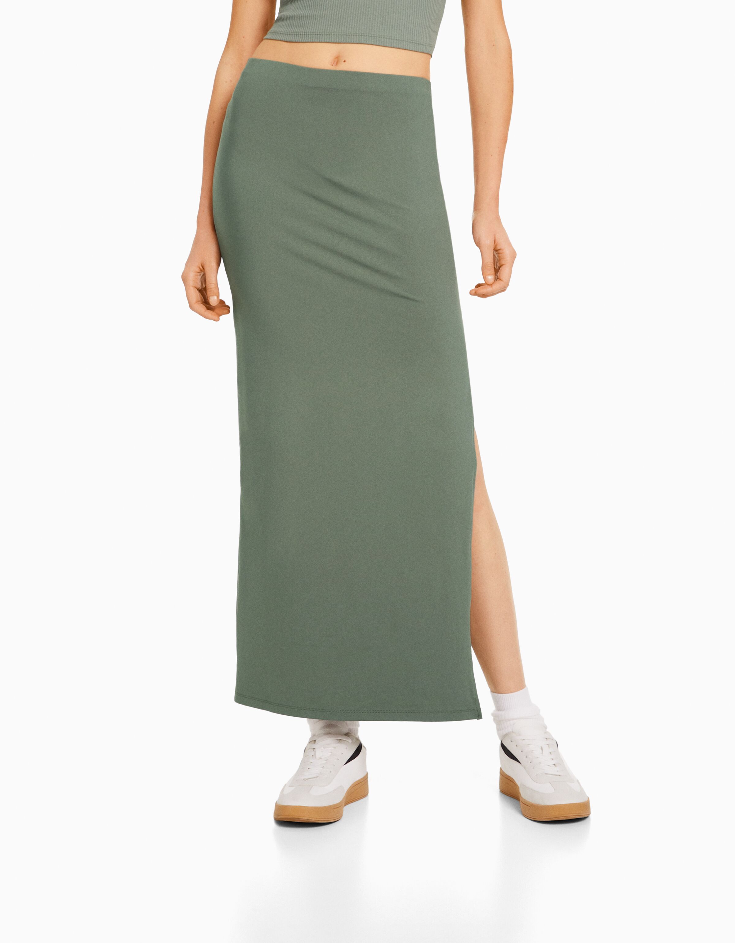 Gonna lunga cheap bershka