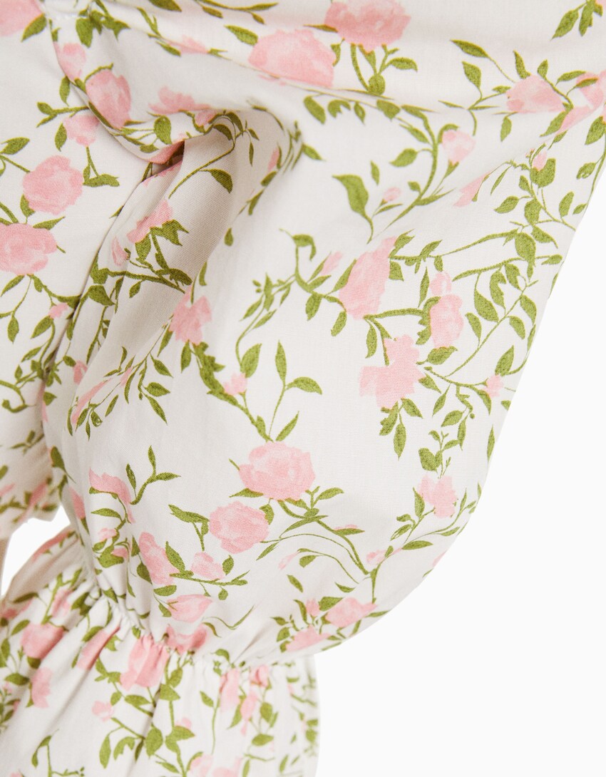 Blusa xustillo cropped manga longa-Multicolor-5