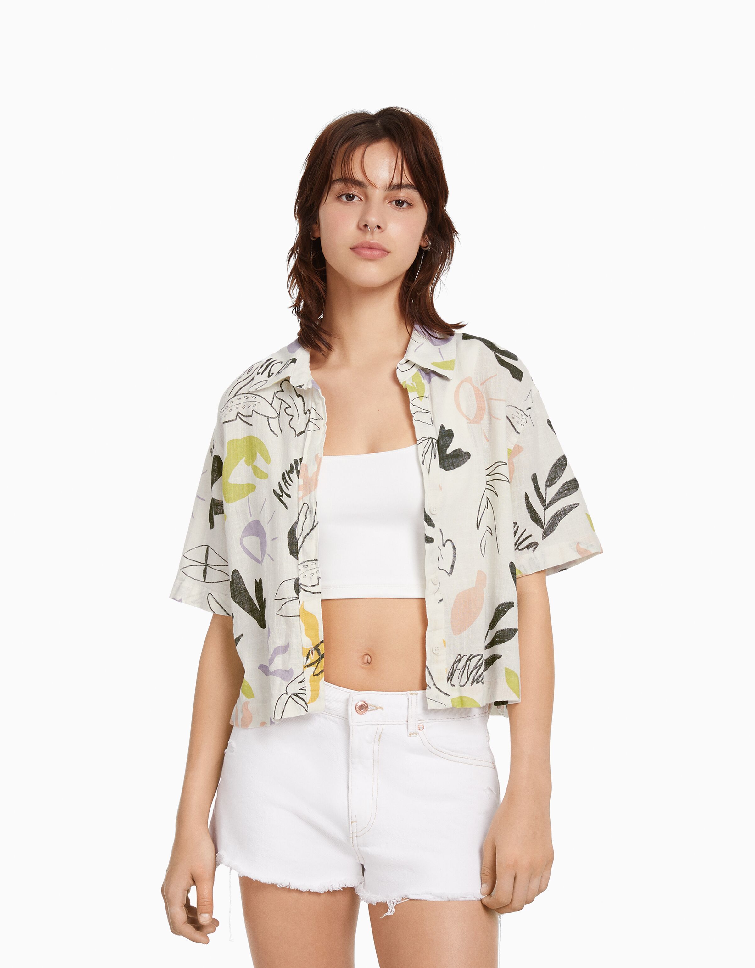 Chemise bershka online femme