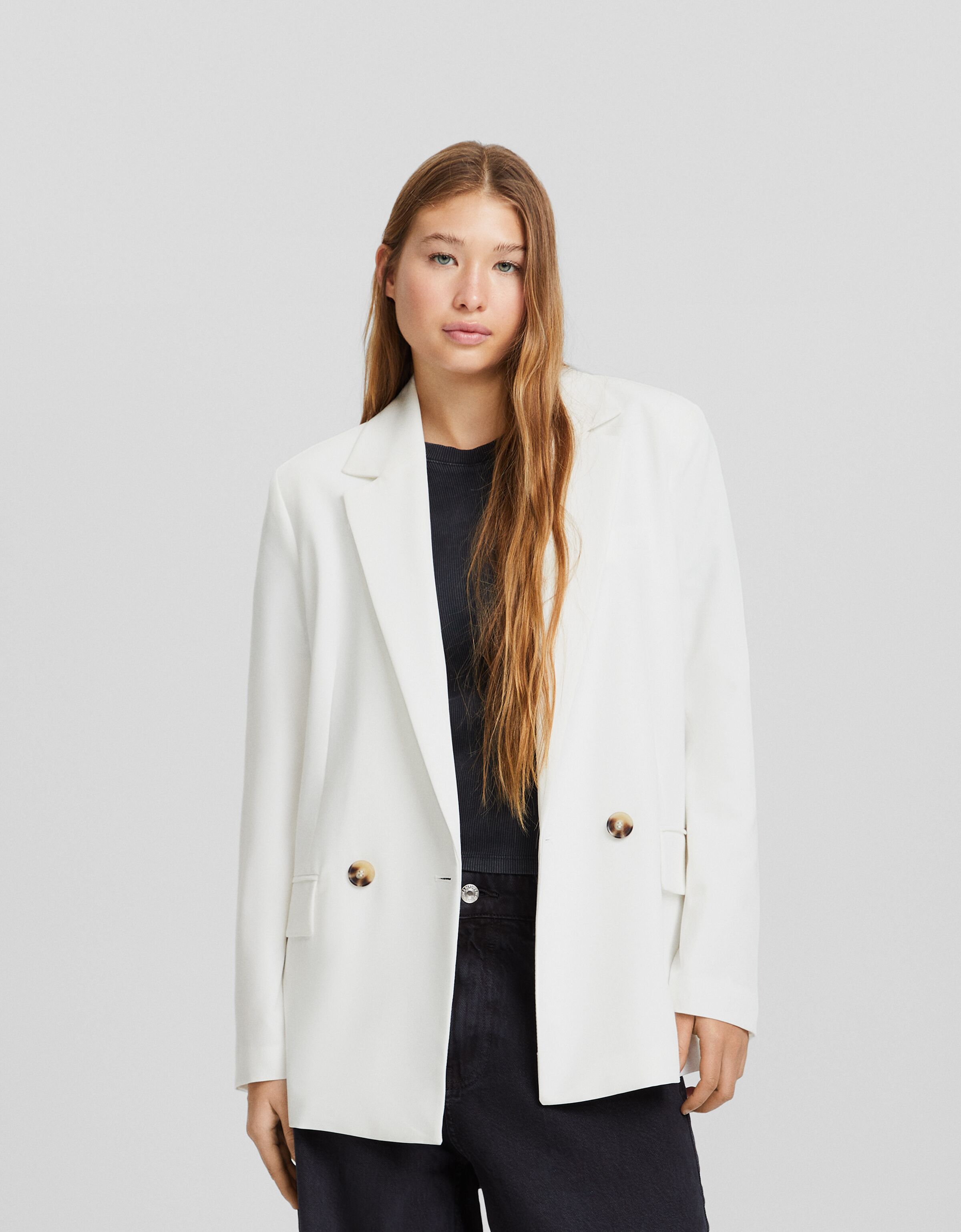 Traje chaqueta mujer bershka new arrivals