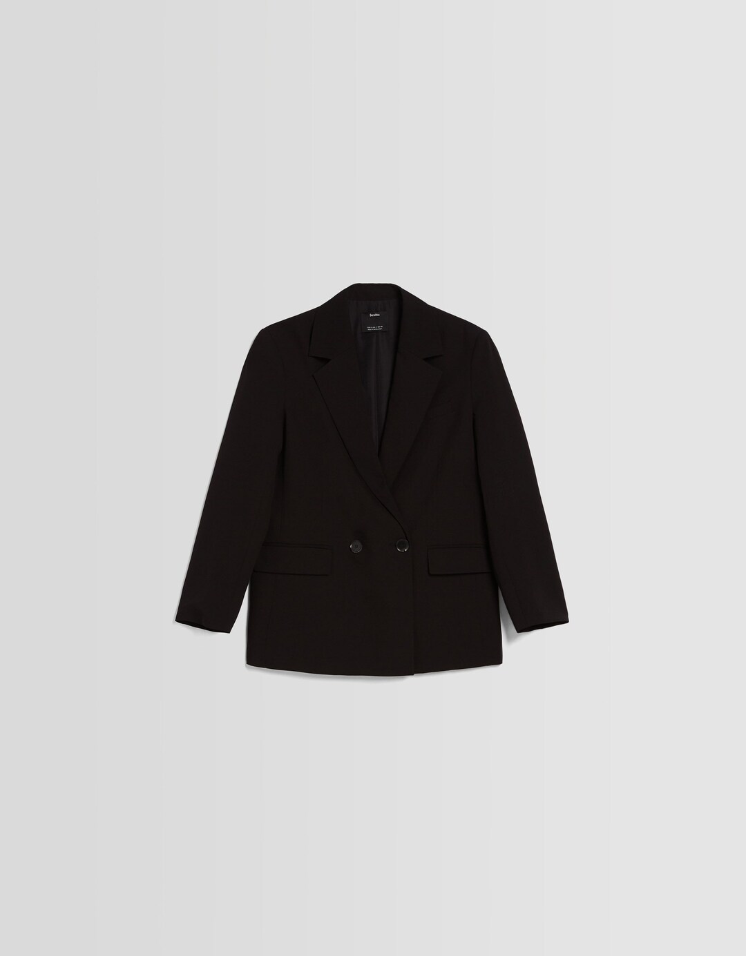 Regular-fit feminine-cut double-breasted blazer