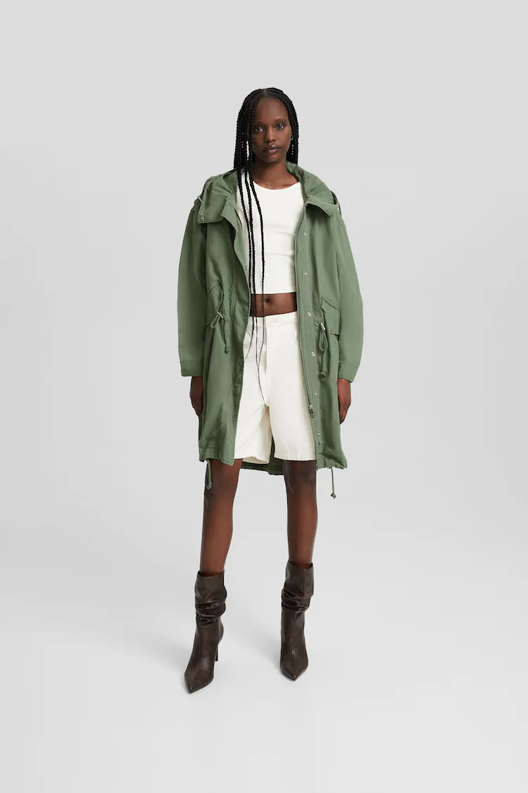 parka trench and coat