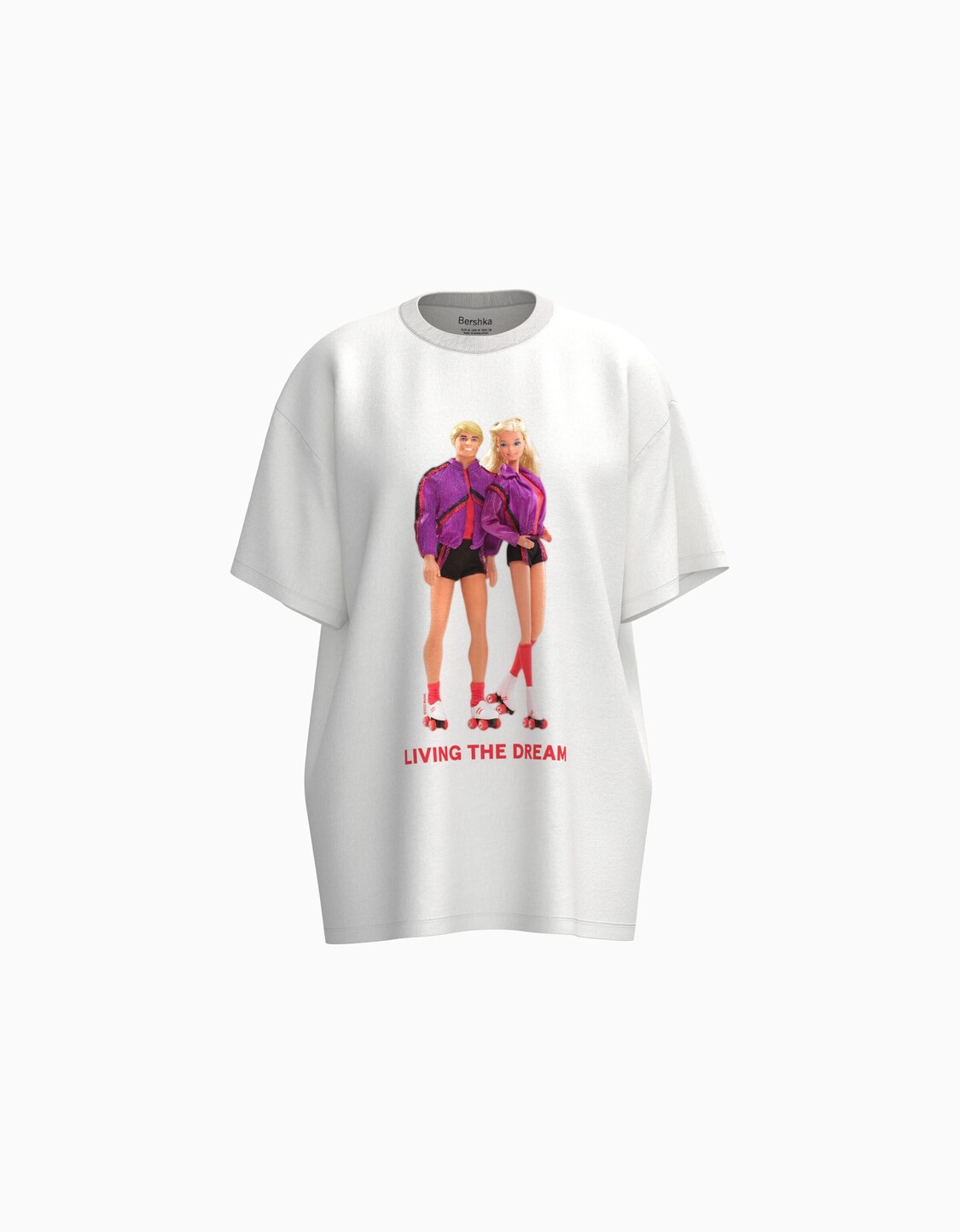 Barbie print short oversize T-shirt - T-shirts - Women