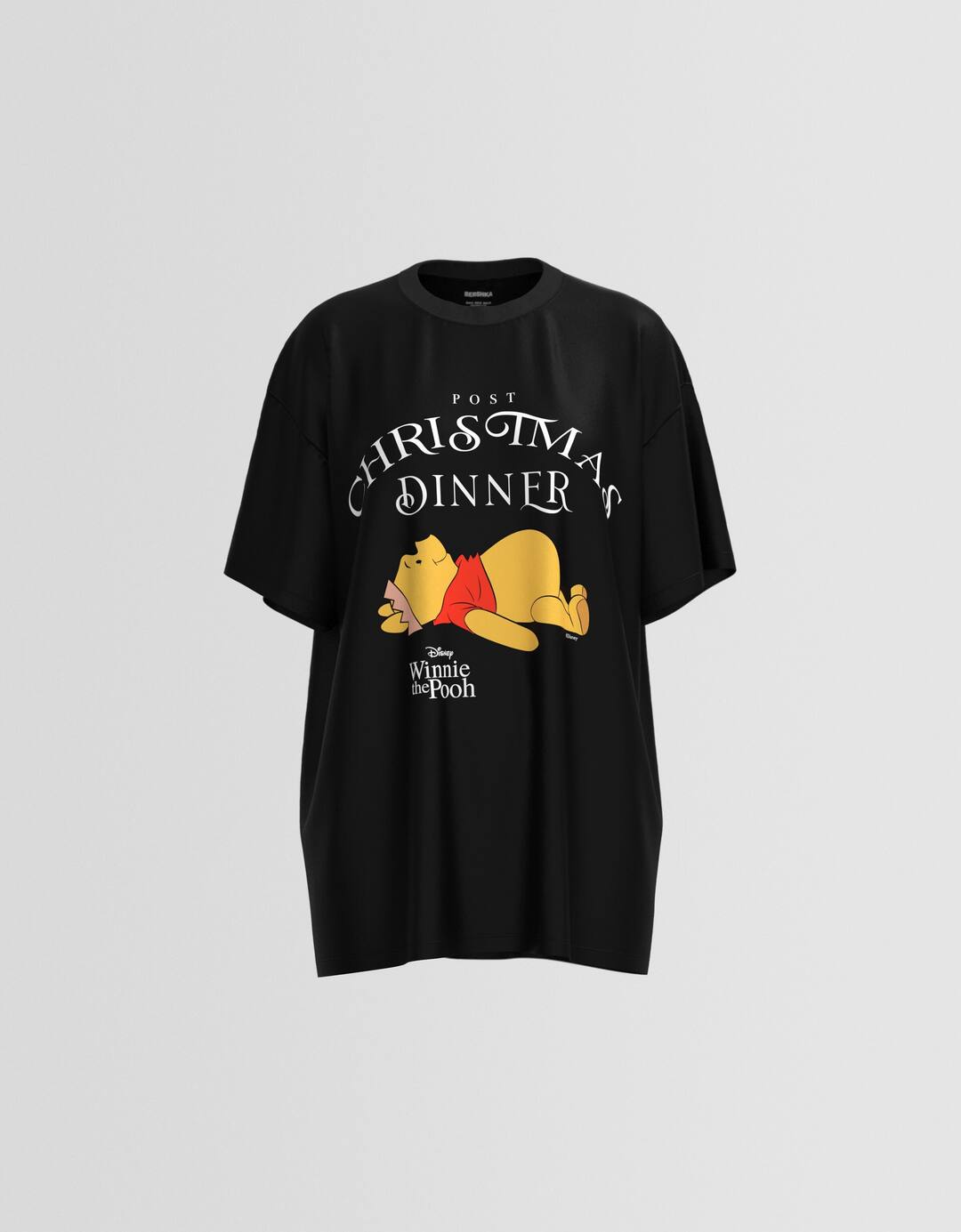 Winnie the Pooh print short sleeve oversize T-shirt