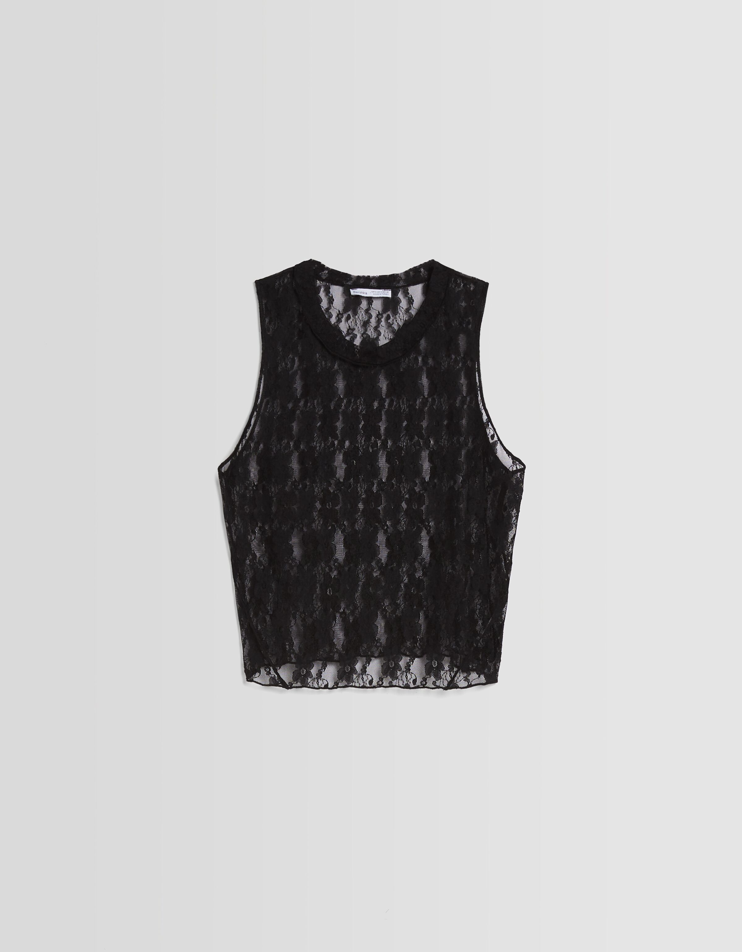 Camisas de hotsell blonda cortas