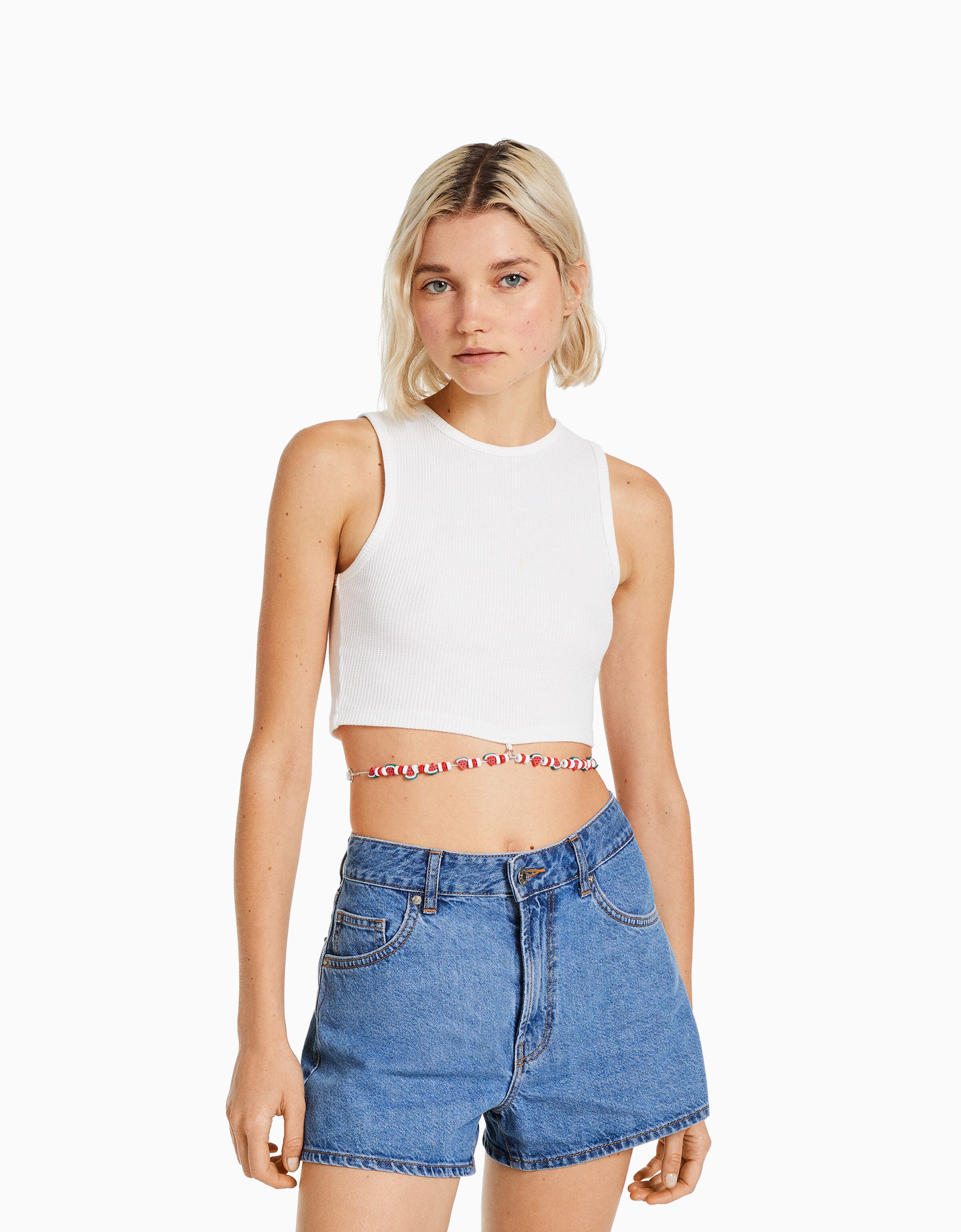 Pantaloni clearance mom bershka