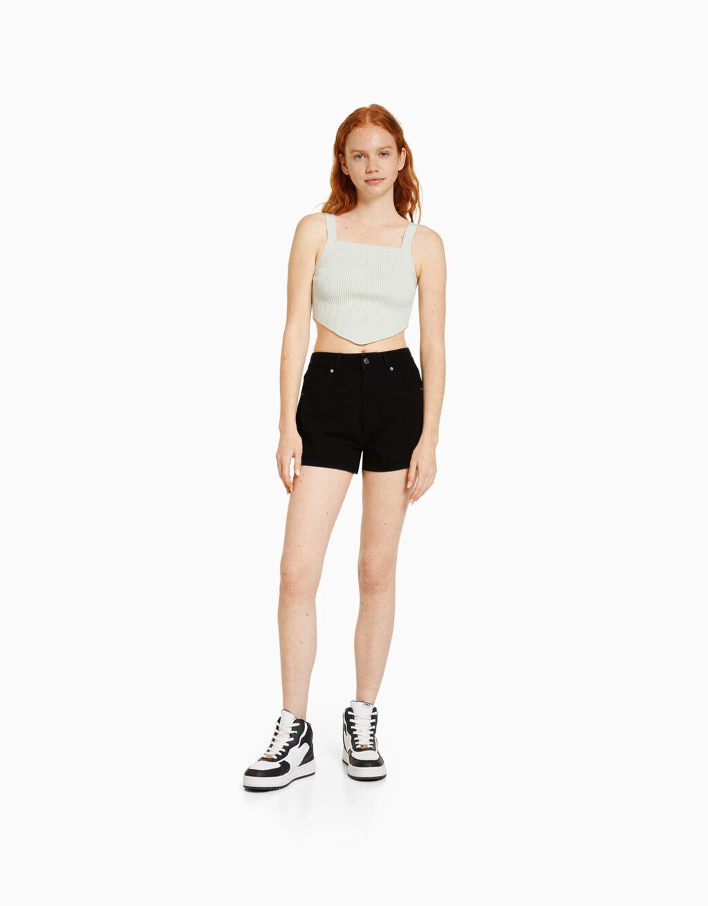 Bershka mom clearance shorts