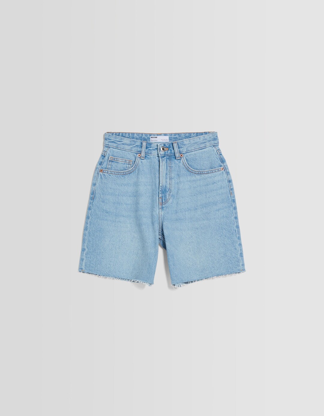 Jeans-Bermudashorts im Vintagelook