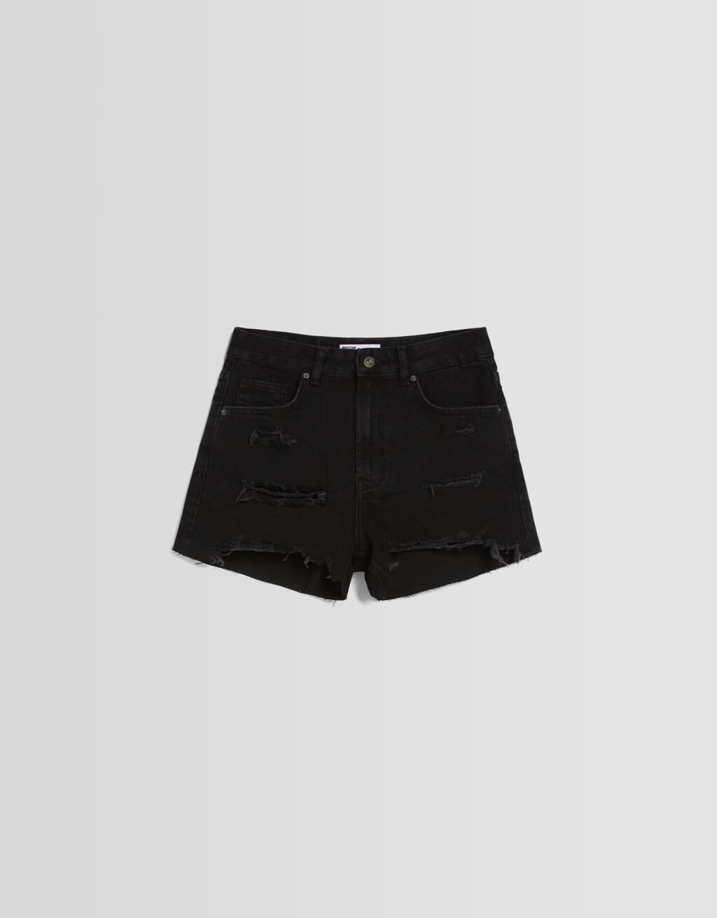 Short denim d chir poches Jupes et shorts BSK Teen Bershka