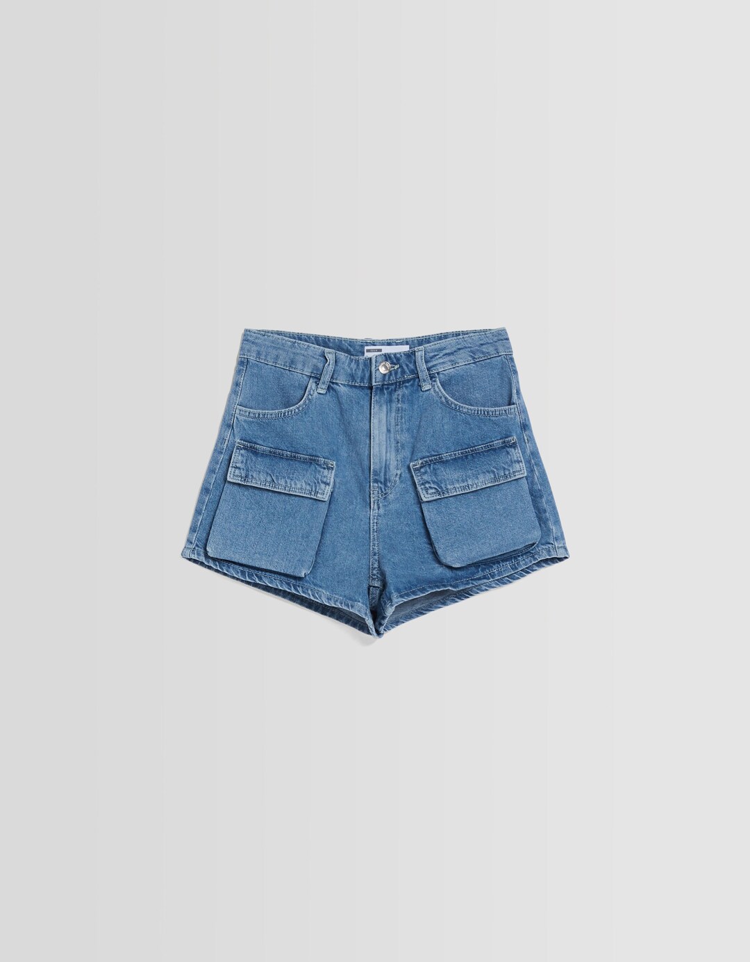 Jeansshorts im Cargo-Stil