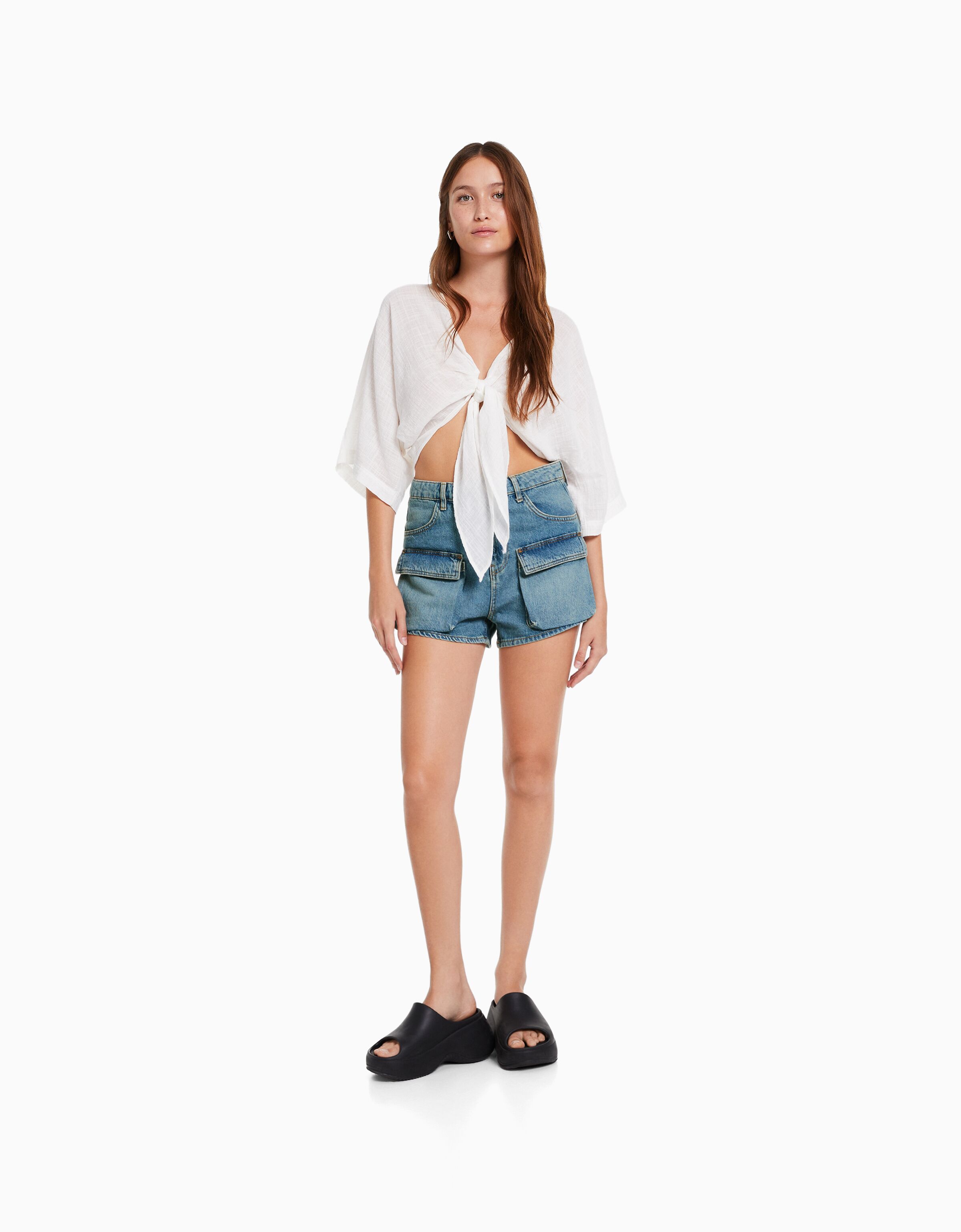 Jeans best sale militari bershka