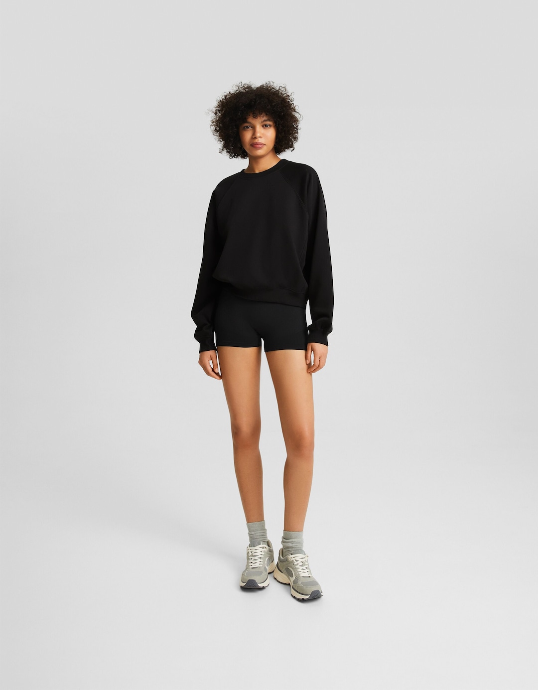 Nahtlose Radlerleggins mit Push up