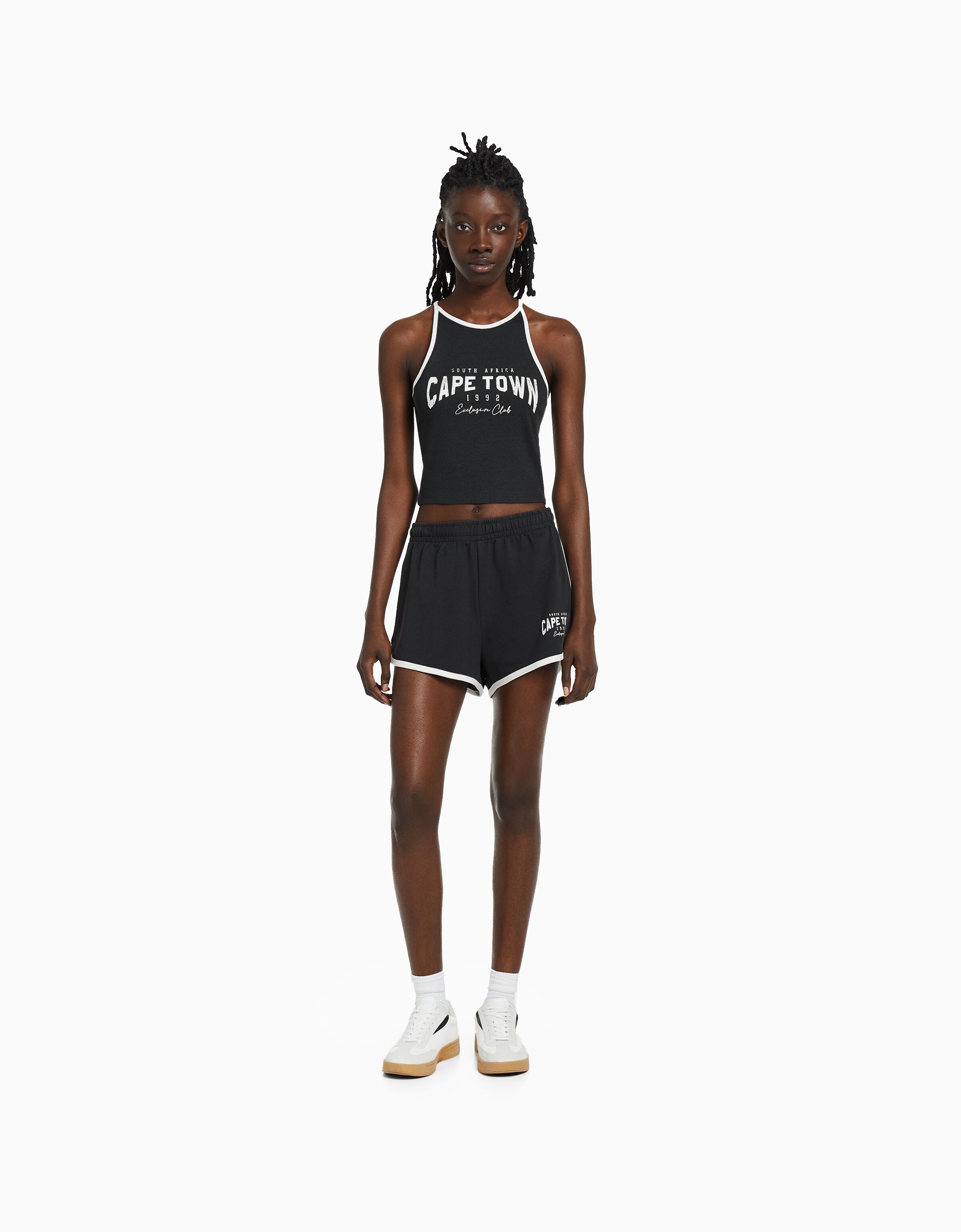 Bershka best sale short cycliste