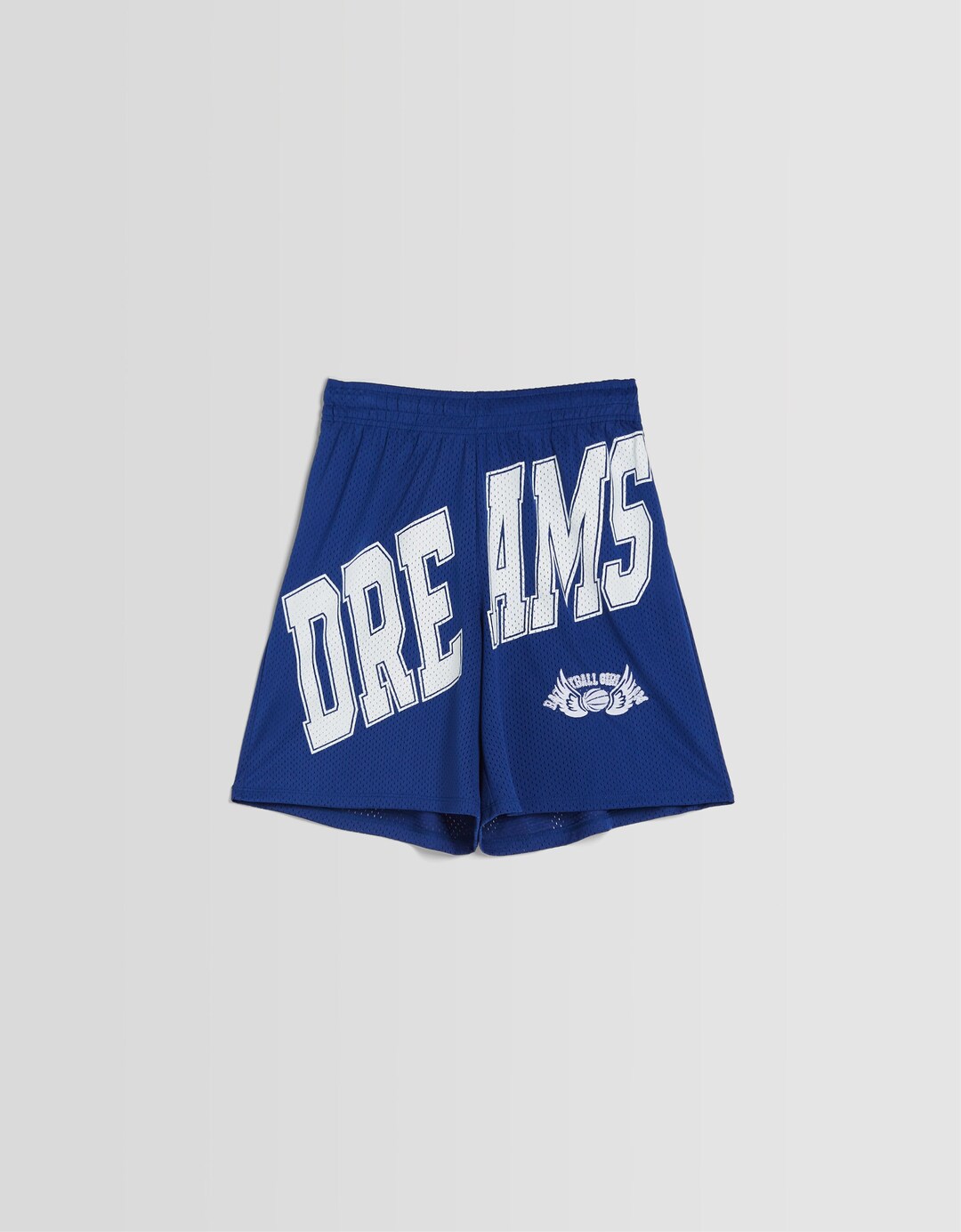 Mesh-Bermudashorts mit Print