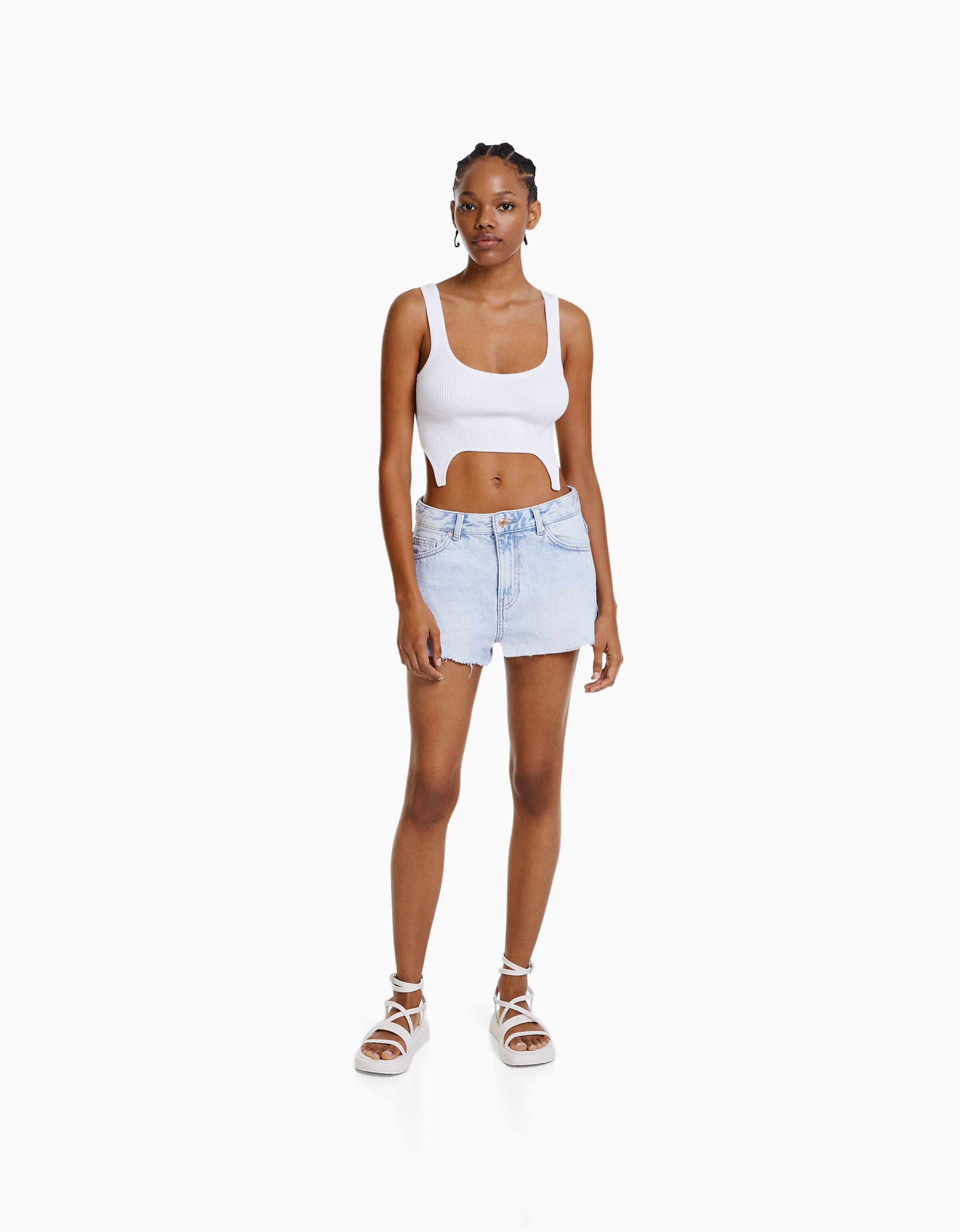 Bershka 2024 short denim