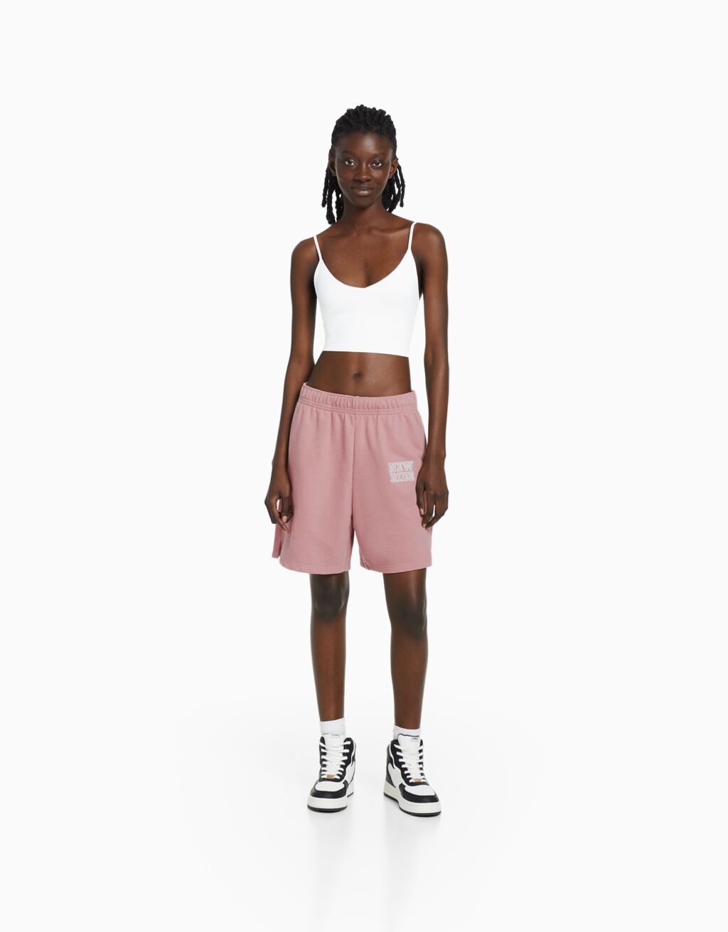 Pink 2025 skirt bershka